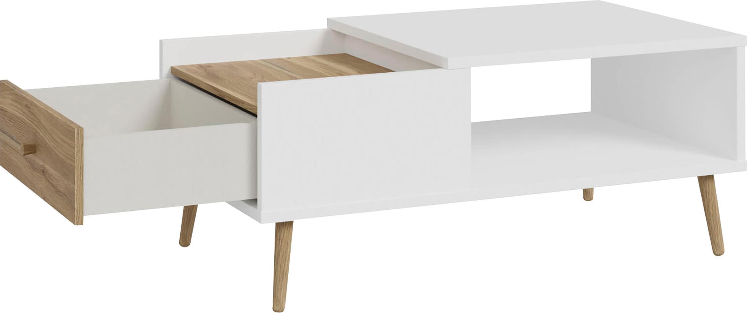 FORTE Couchtisch »Harllson EasyKlix by Forte«, die neue geniale Art Möbel aufzubauen, fast ohne Werkzeug