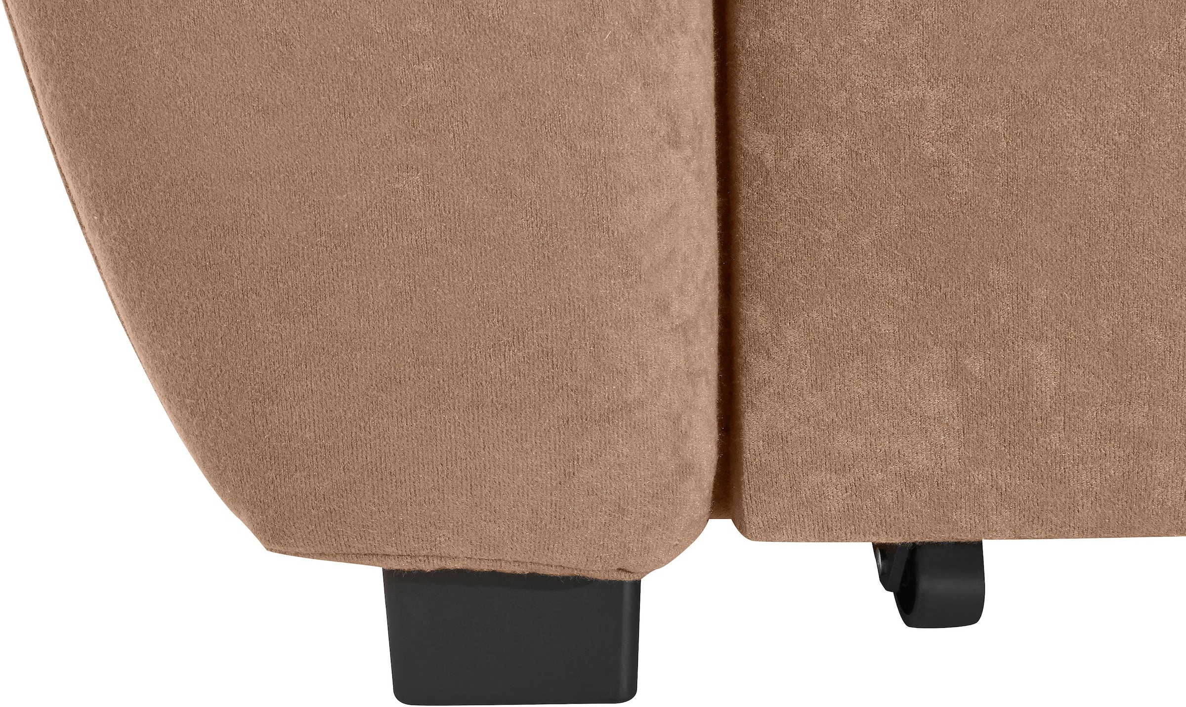 sit&more Ecksofa »Pandora L-Form«, wahlweise mit Bettfunktion und Bettkasten