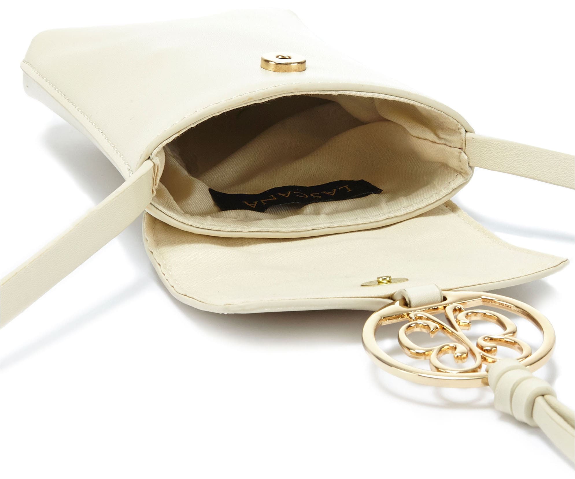 LASCANA Umhängetasche »Handytasche«, mit Zierschnalle, Minibag, Crossbody Bag VEGAN
