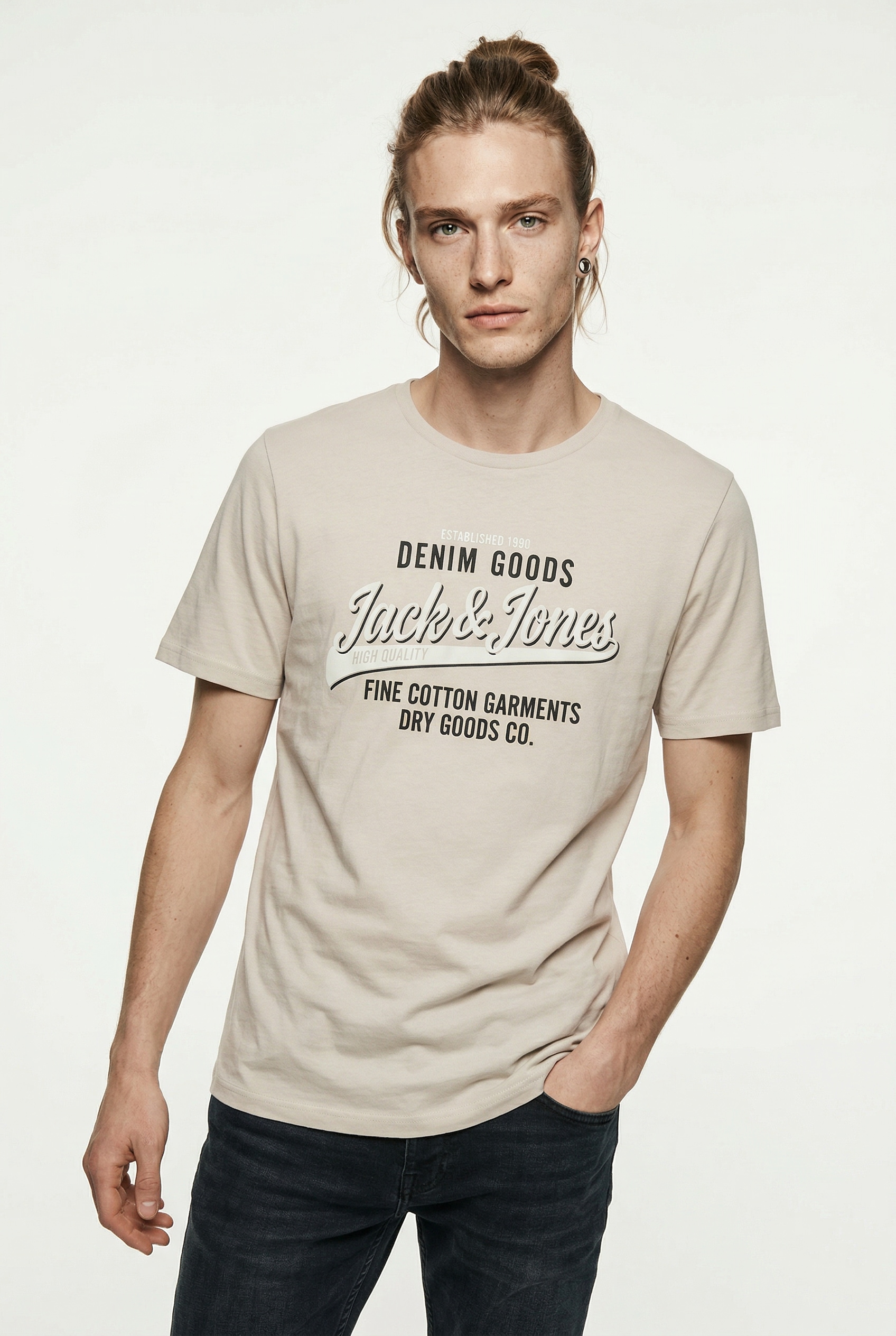Jack & Jones Rundhalsshirt »JJETHAN TEE SS CREW NECK 3PK MP NOOS« Packung, 3er-Pack, 3 Stk.