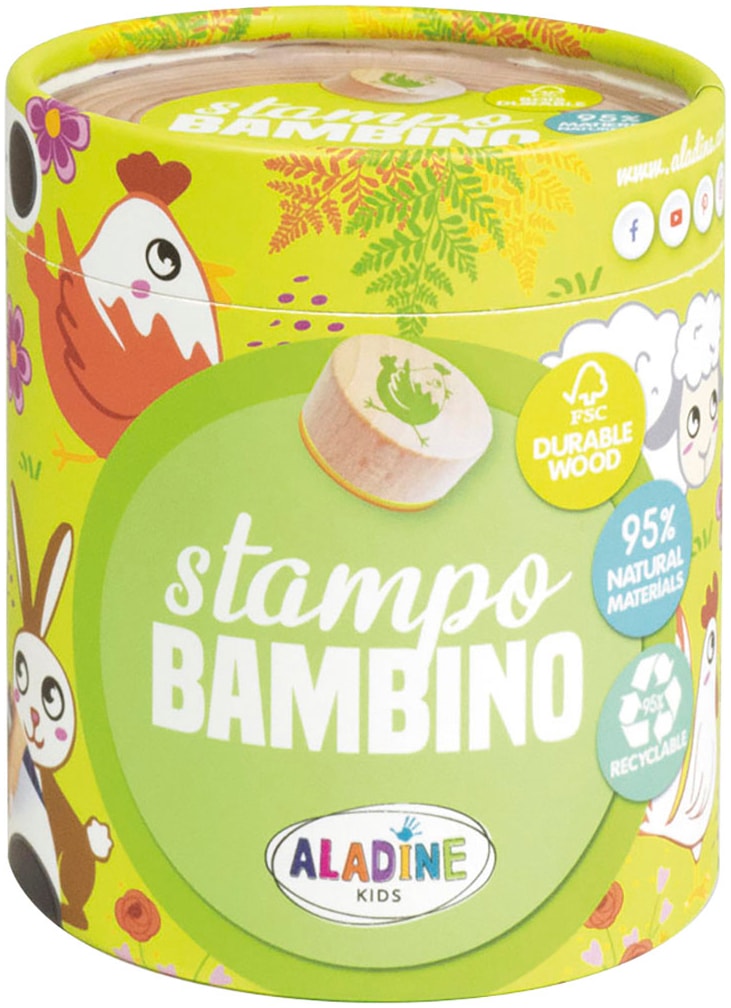 Kreativset »Baby Stempel, Bambino Bauernhof ECO«