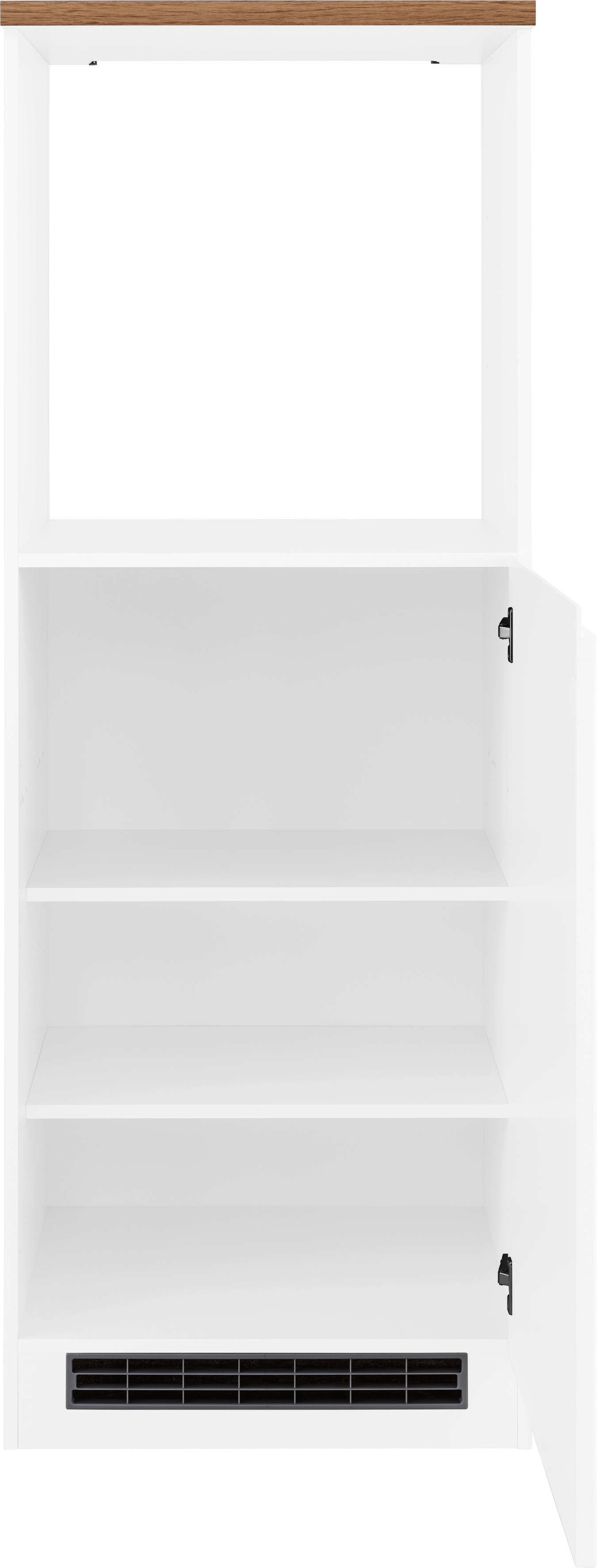 KOCHSTATION Backofenumbauschrank »KS-Virginia«, 165 cm hoch, 60 cm breit, Nische für Ofen B/H/T: 56/59/55 cm, 1 Tür