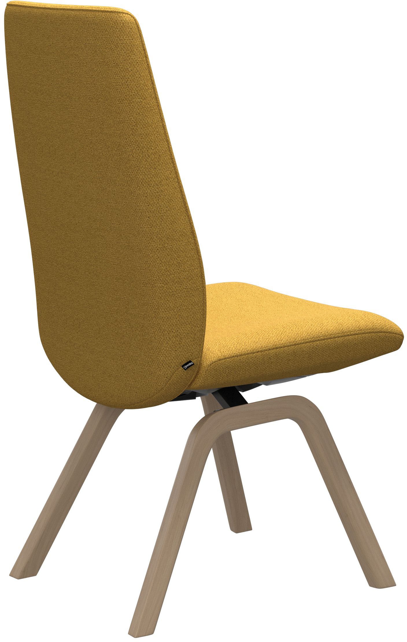 Stressless® Polsterstuhl »Laurel«, ROHLEDER Stoff Q2 FARON, High Back, Größe L, mit schräggestellten Beinen in Eiche natur