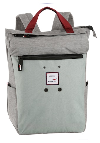 Cityrucksack, kann auch als Tasche getragen werden