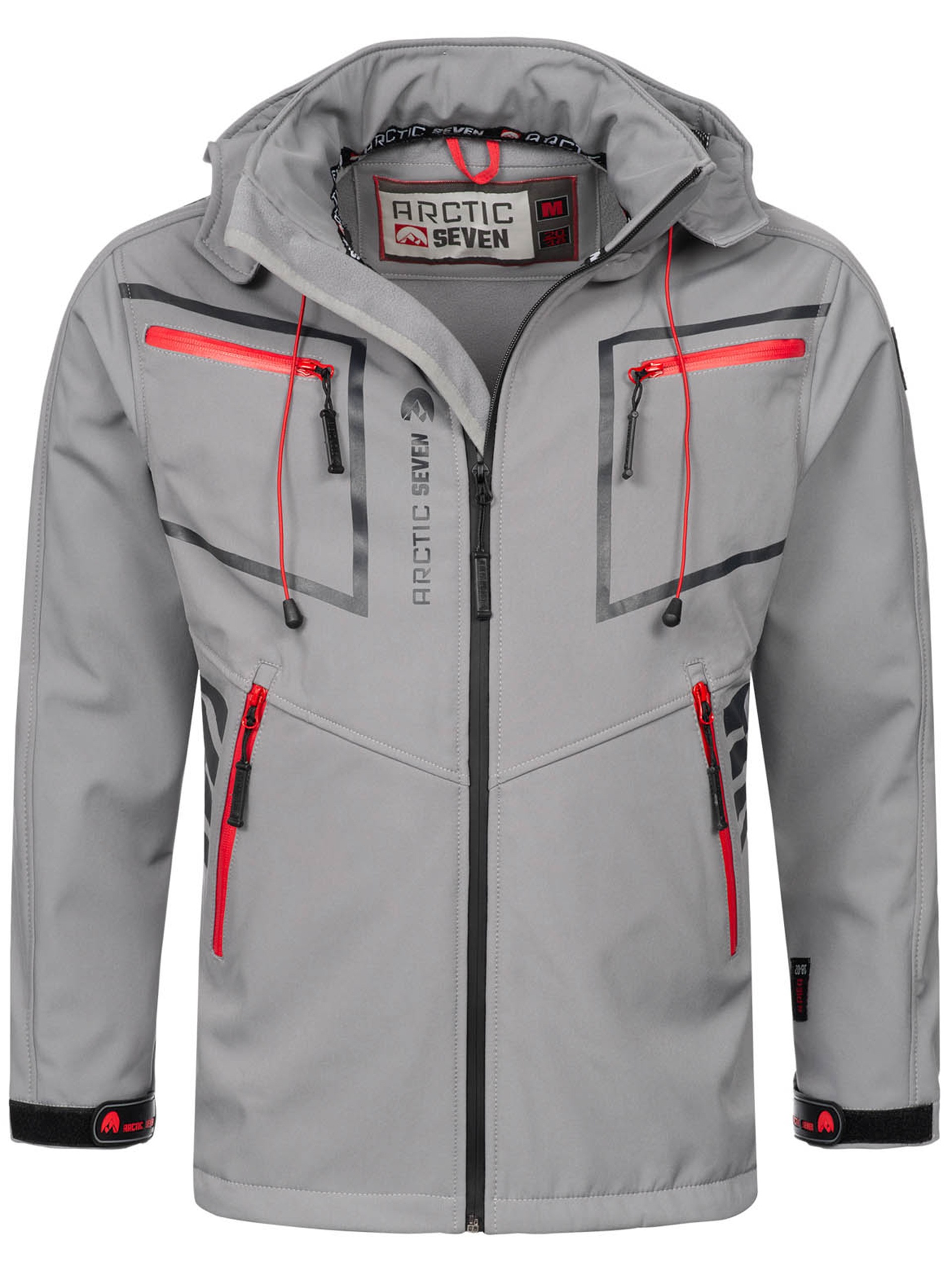 Arctic Seven Softshelljacke »Arctic Seven Herren Softshell Jacke AS088«