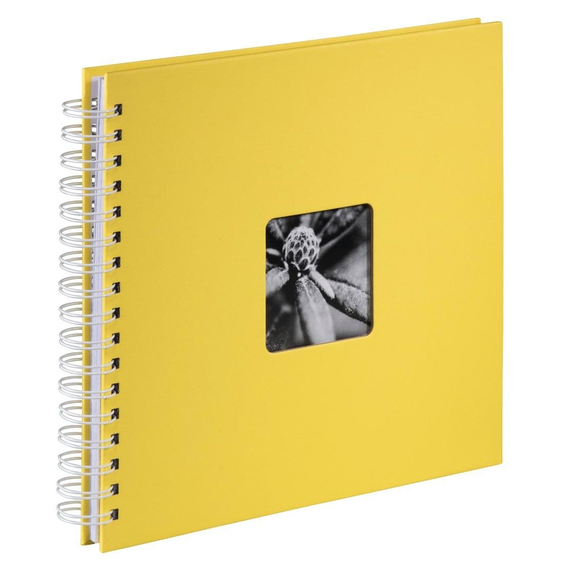 Hama Fotoalbum »Spiral-Album "Fine Art", 28x24 cm, 50 weiße Seiten, Gelb Foto-Album«