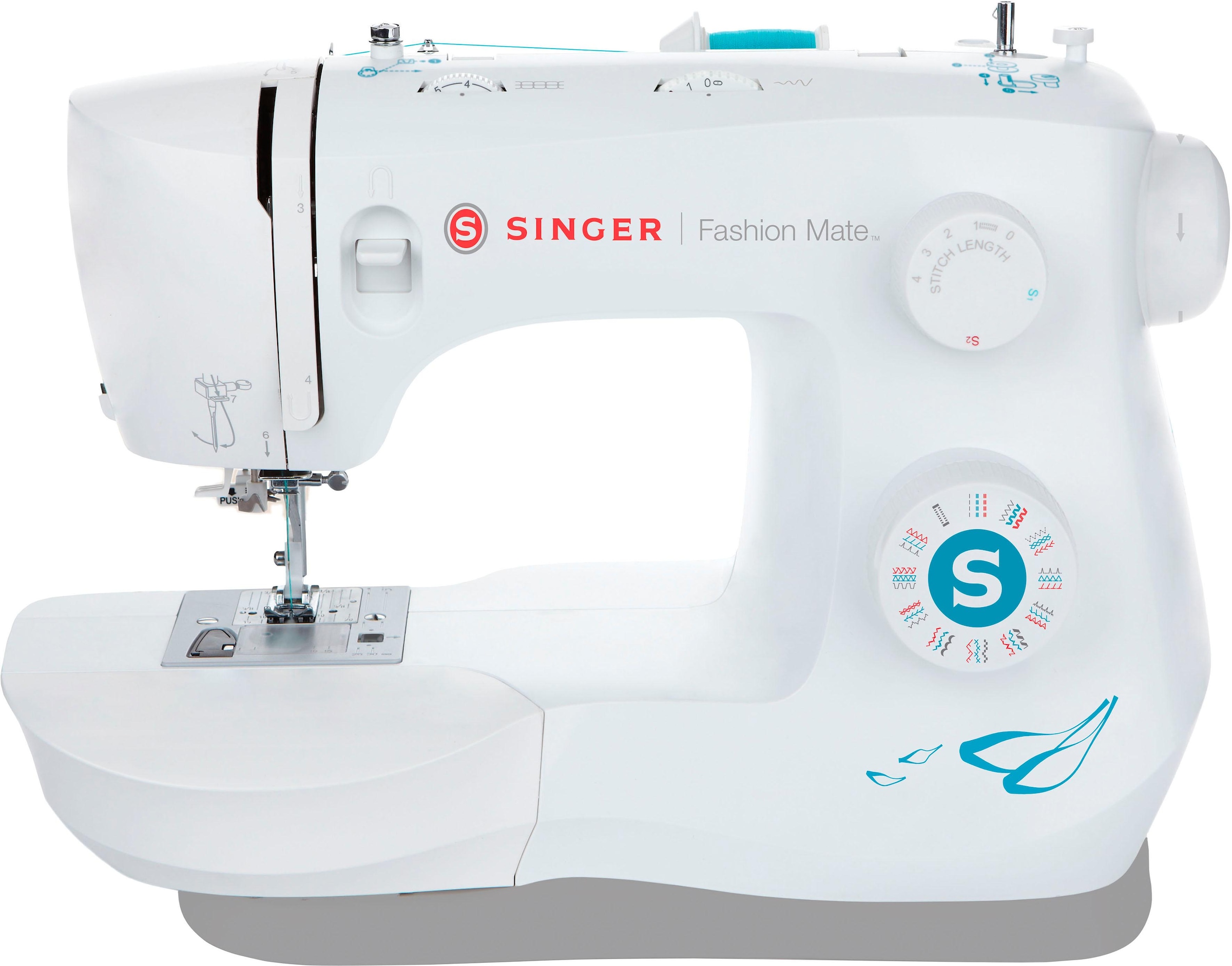 Singer Freiarm-Nähmaschine »Fashion Mate 3342«, 32 Programme mit 3 Jahren  XXL Garantie