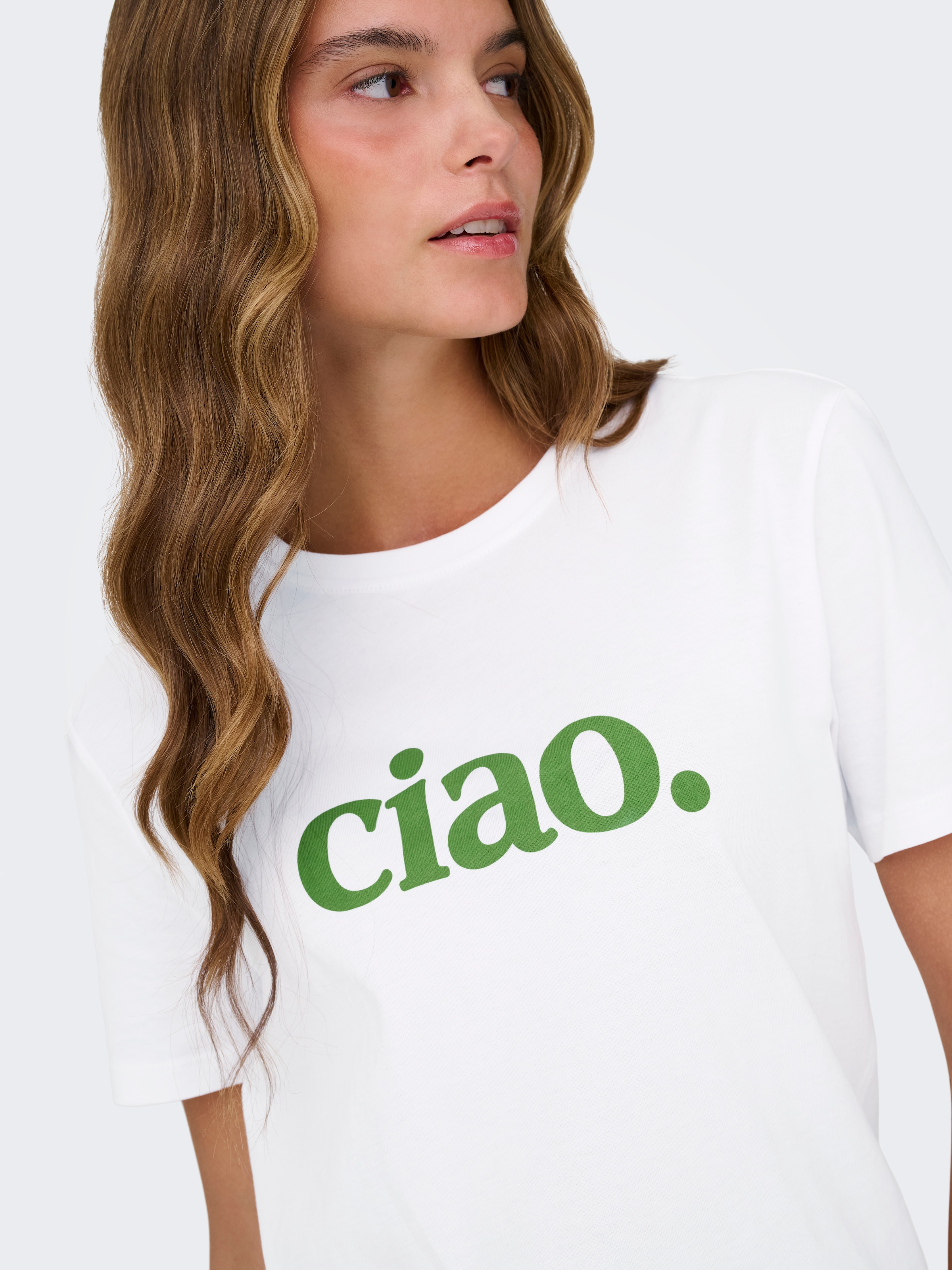 ONLY Kurzarmshirt »ONLMIA S/S PRINTED CS JRS«