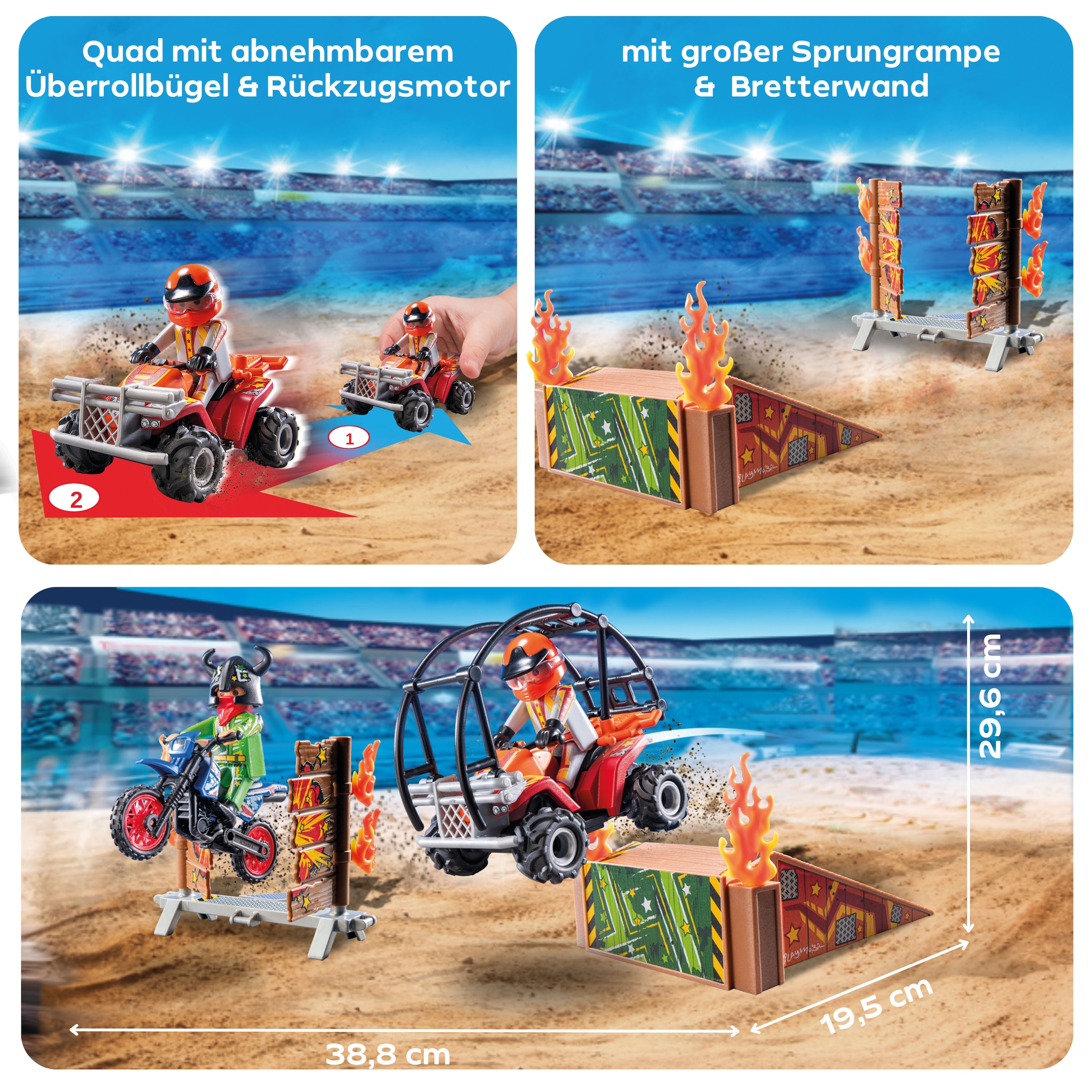 Playmobil® Konstruktions-Spielset »Stunt Show (71808), Playmobil Stunt Show« Made in Europe