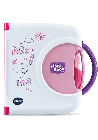 Kindercomputer »MagiBook v2, pink, Interaktives Lernbuchsystem,«