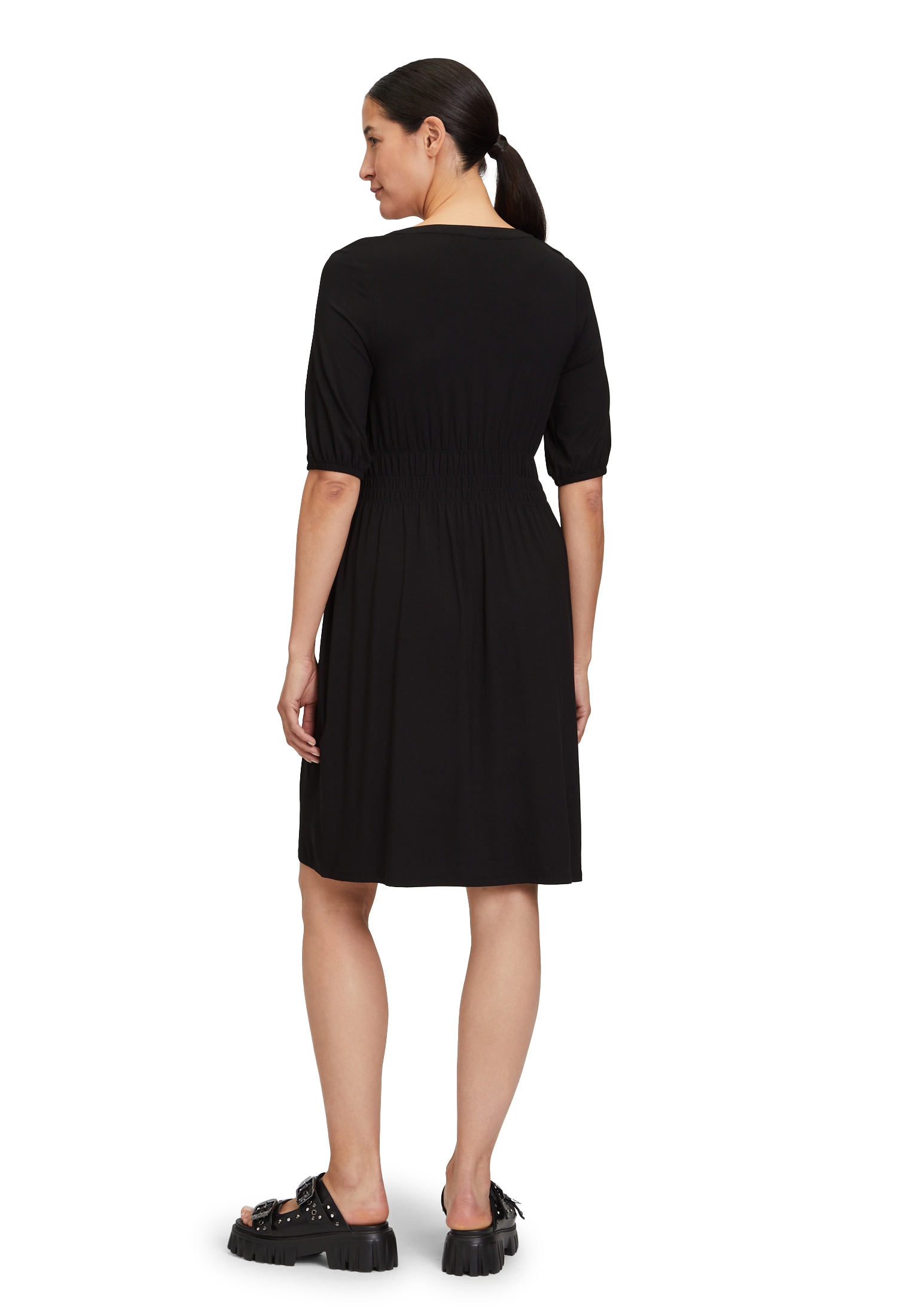 Cartoon Jerseykleid »Jerseykleid mit Raffung«