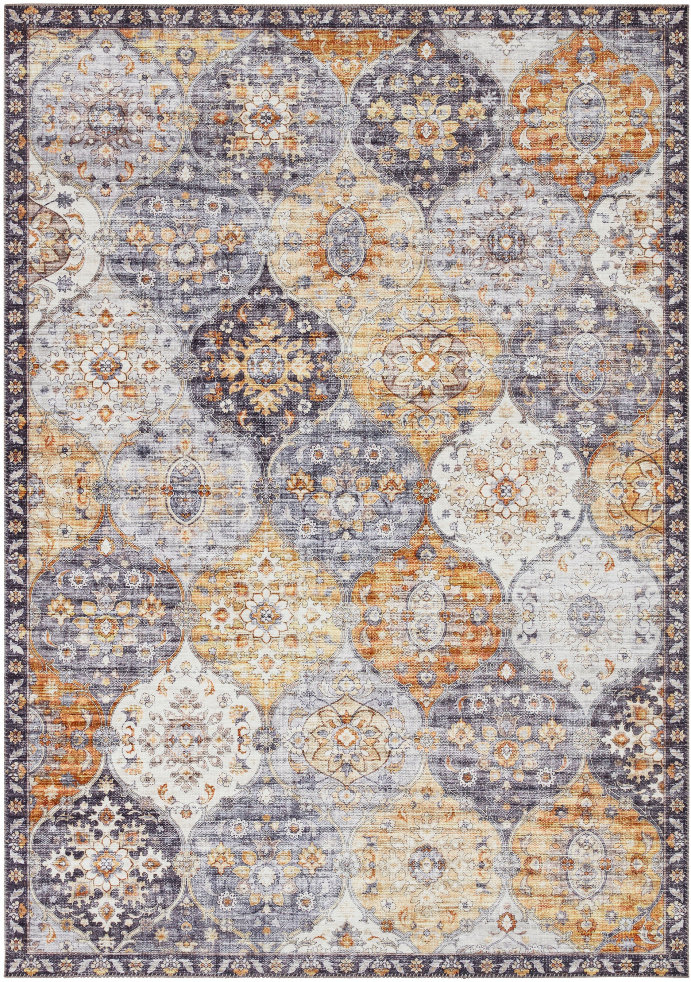 Teppich »Kashmir Ghom«, rechteckig, 5 mm Höhe, Orientalisch, Läufer, Kurzflor,...