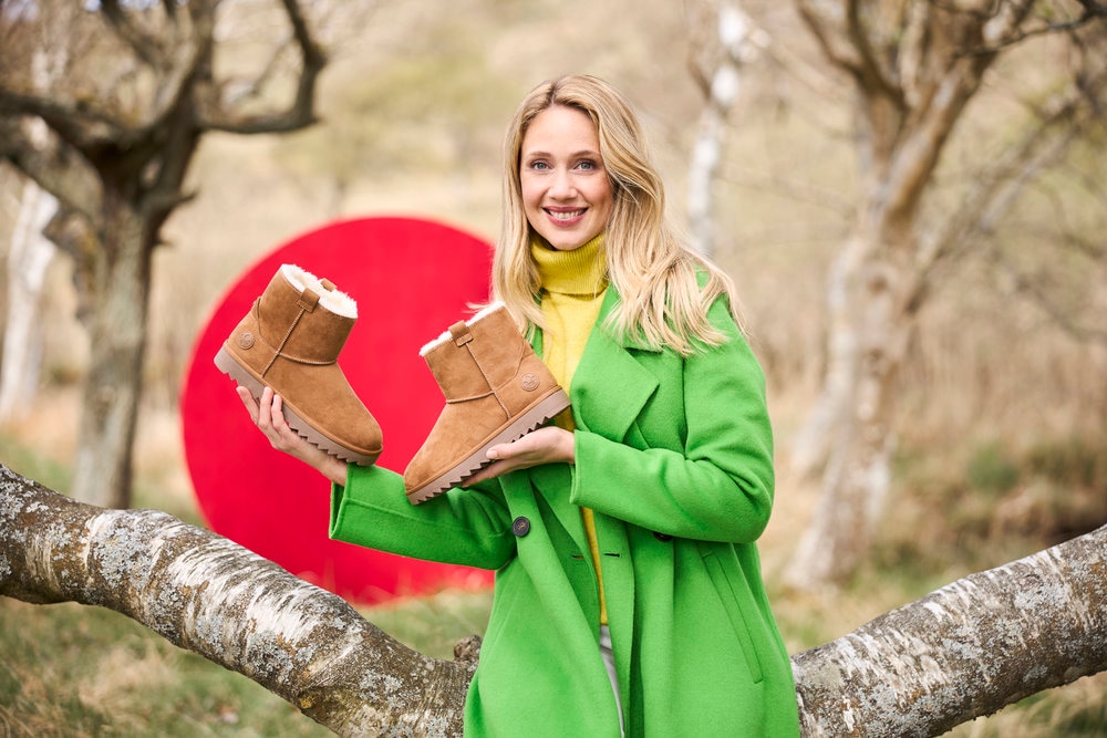 Rieker Winterboots  Plateauboots, Winterstiefelette, mit Anziehlaschen und Warmfutter