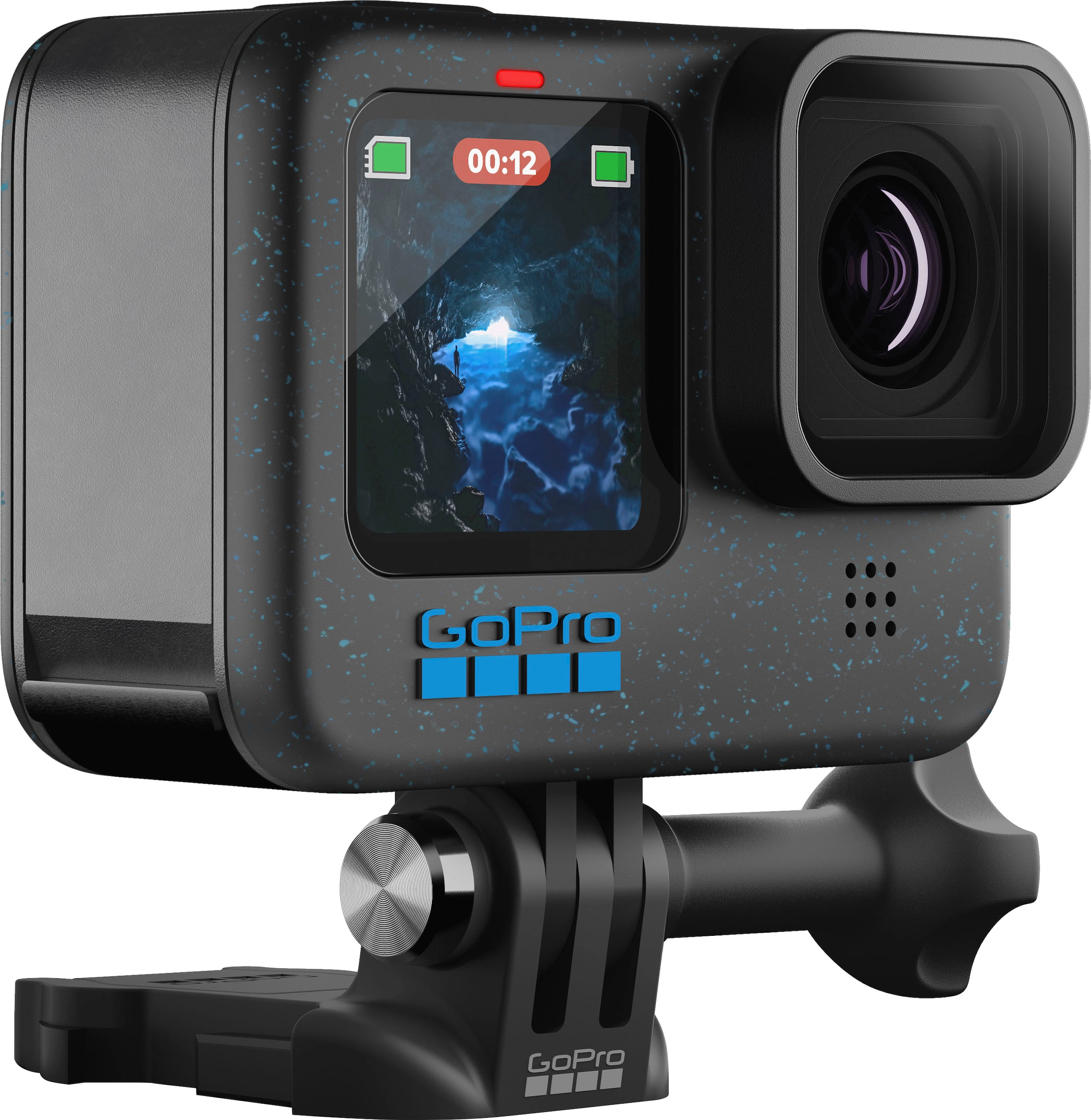 GoPro Action Cam »HERO Bluetooth-WLAN 12«, Jahre (Wi-Fi), ➥ Zoom 5,3K, UNIVERSAL | opt. fachx Garantie 3 2 XXL