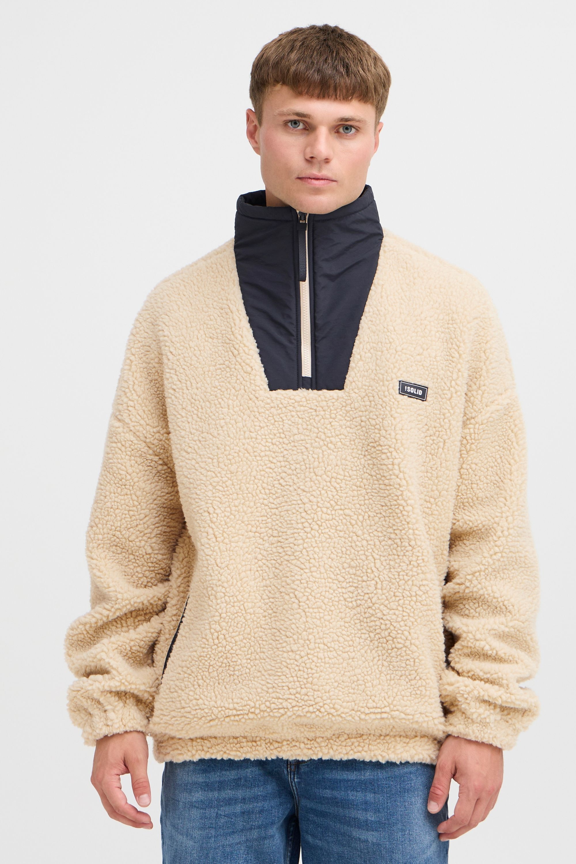 !Solid Fellimitatjacke »Fellimitatjacke SDMARKMANN«