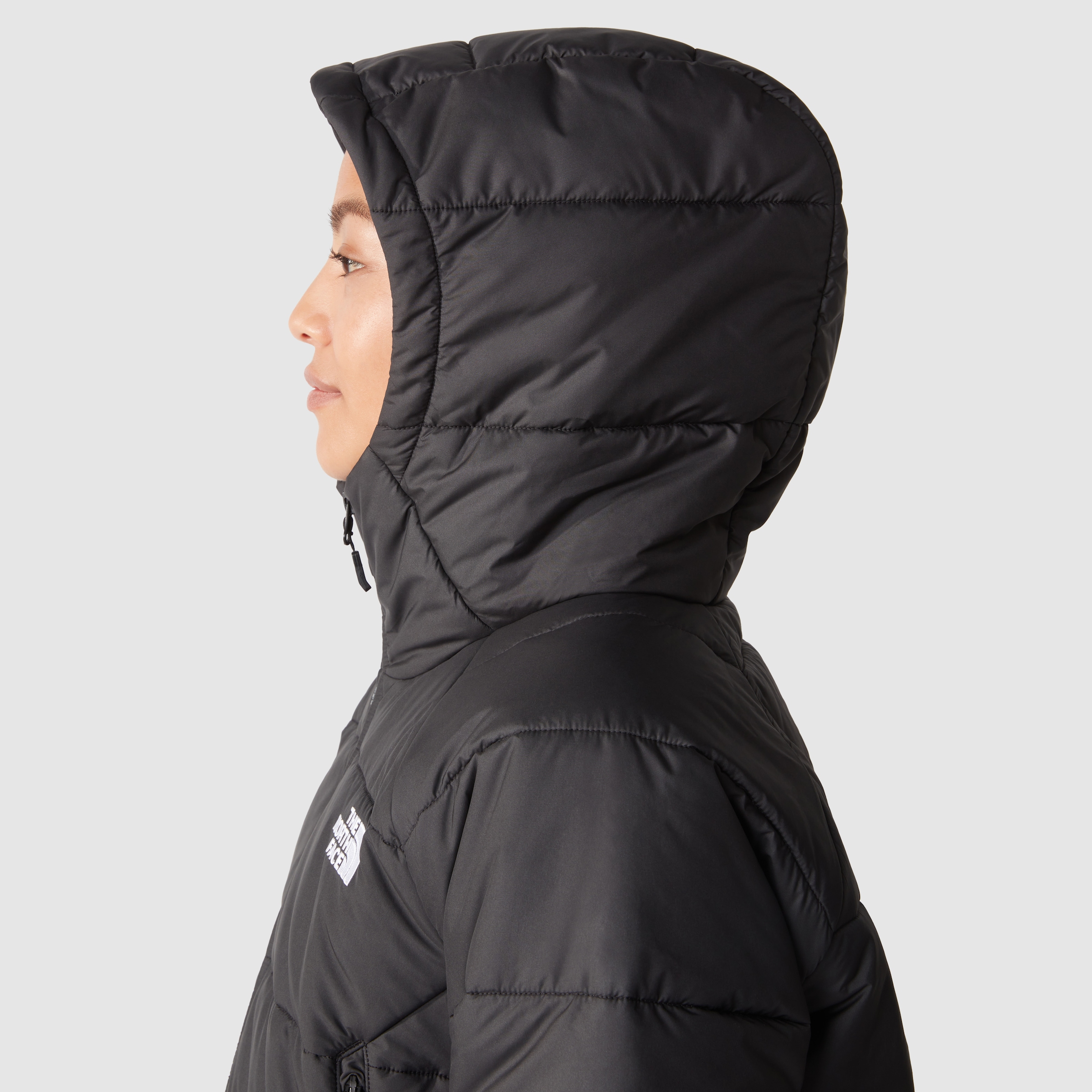 The North Face Funktionsjacke »W mit Kapuze, mit HYALITE HOODIE«, bei Logodruck ♕ SYNTHETIC