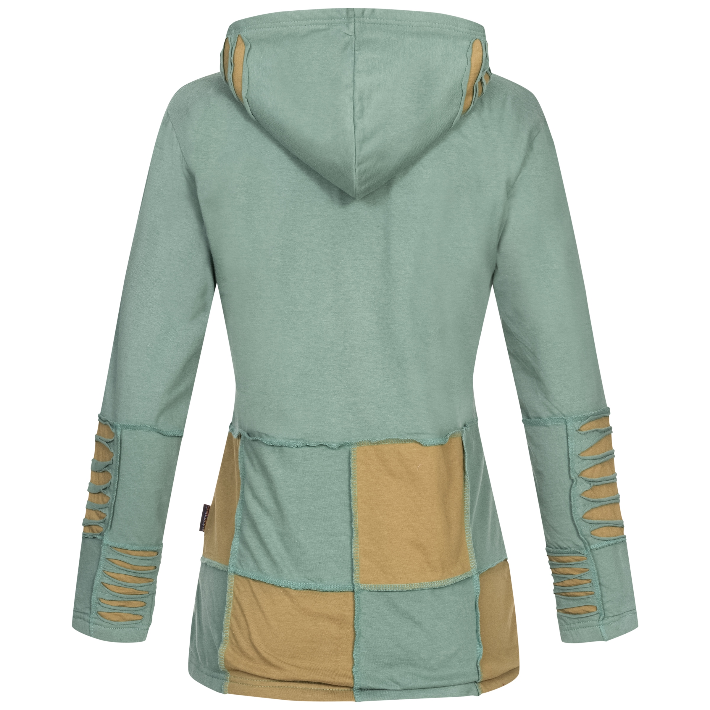 ankerglut Fleecejacke »Patchwork Multicolor NUNAVUT II NEW FLOWER POWER«