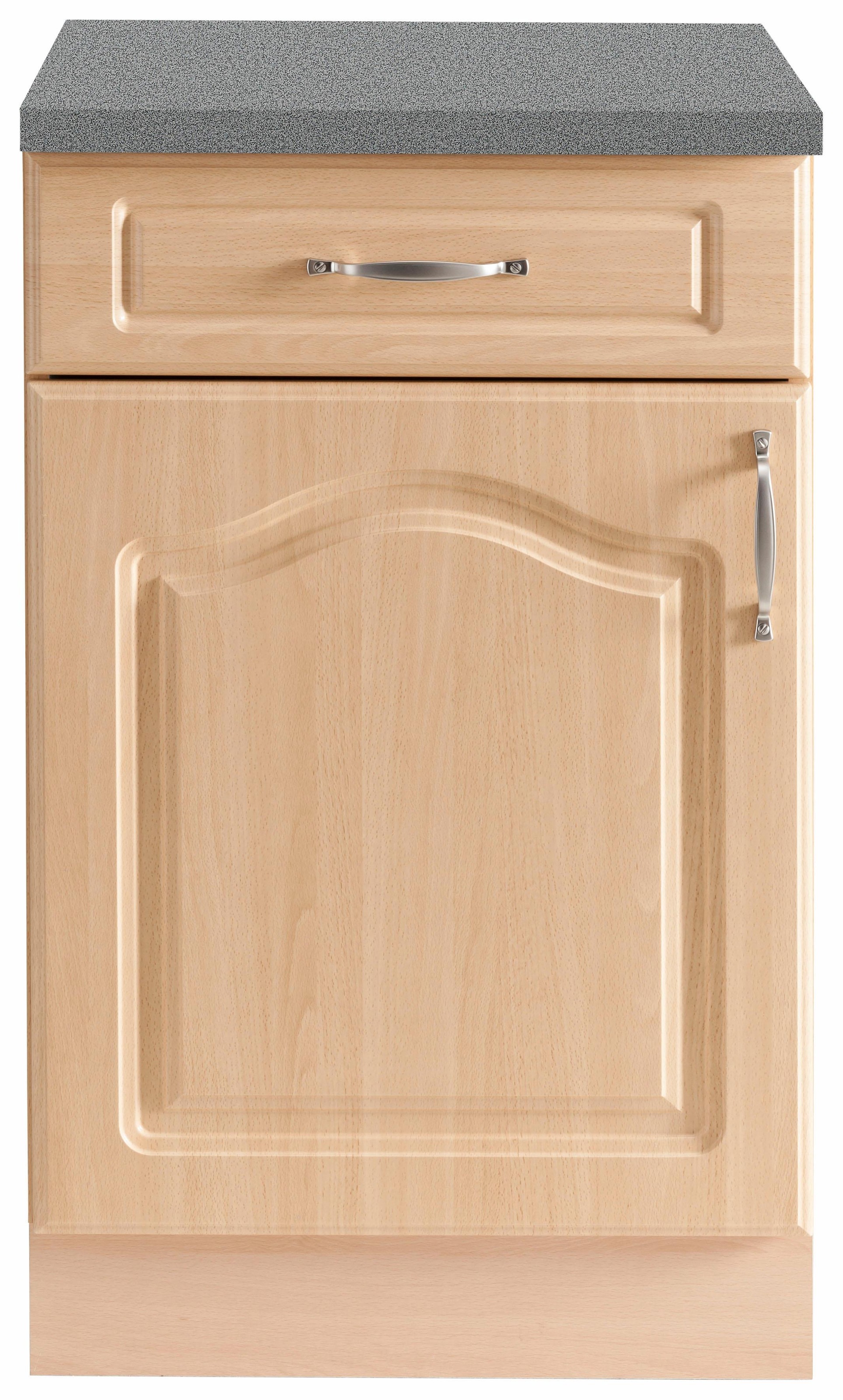 wiho Küchen Unterschrank »Linz«, 50 cm breit, in Landhaus-Optik