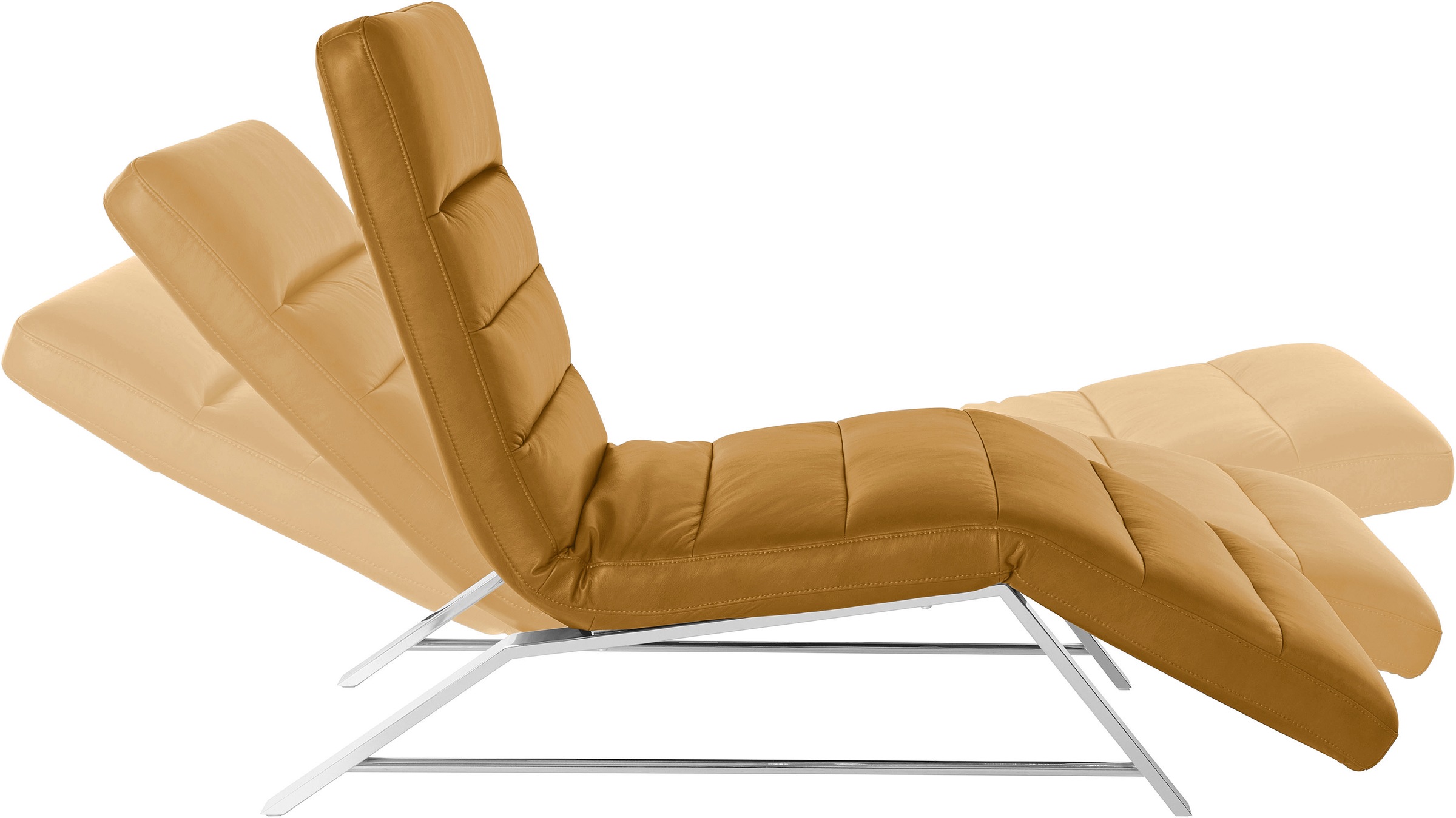 W.SCHILLIG Relaxliege »daily dreams«, Funktionsliege wahlweise mit Motor, Gestell Chrom, Breite 65 cm
