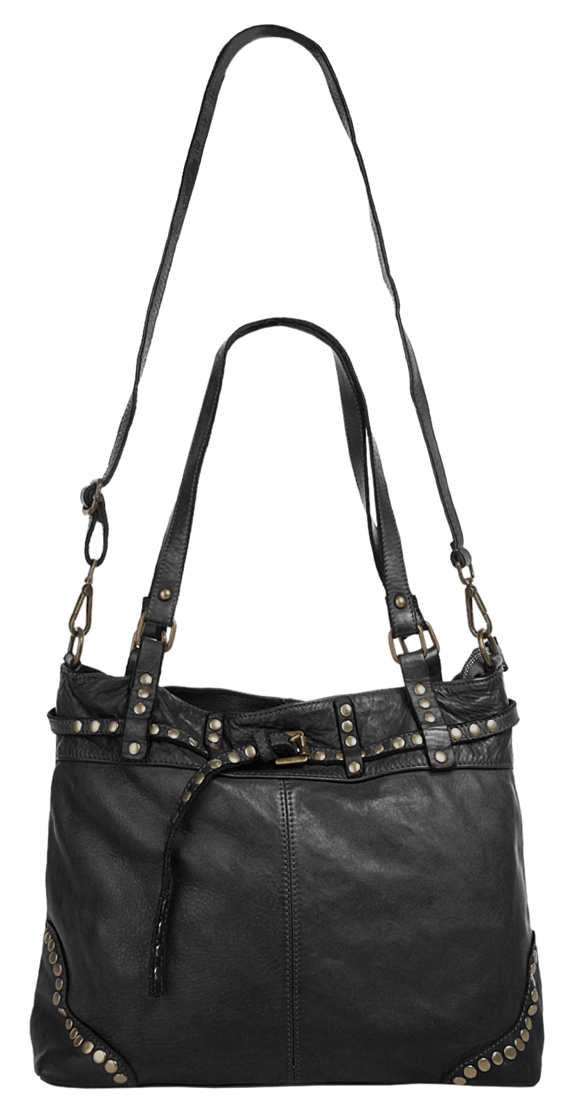 Samantha Look Shopper, echt Leder, Made in Italy