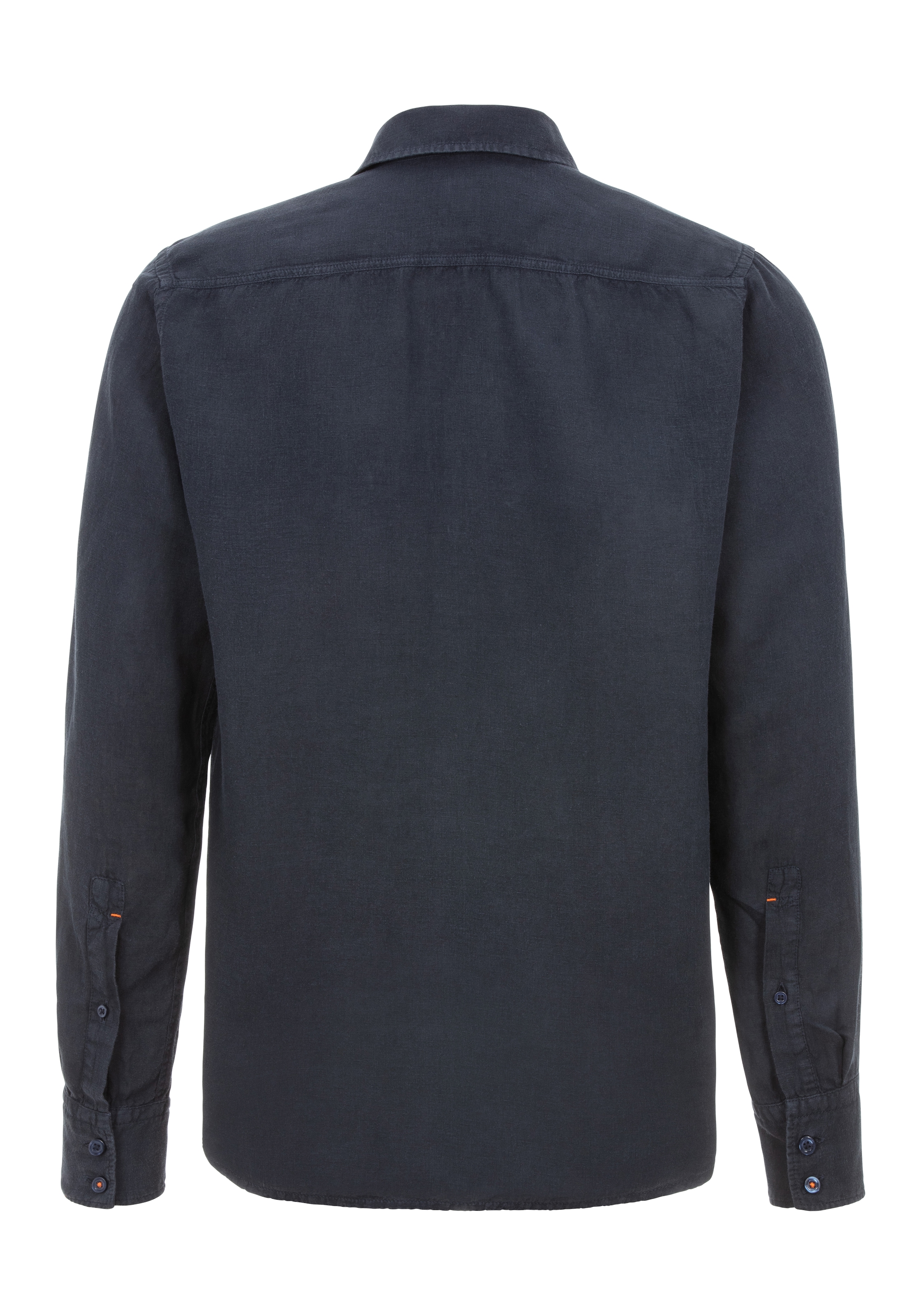 BOSS ORANGE Leinenhemd »Relegant«, mit Markenlabel