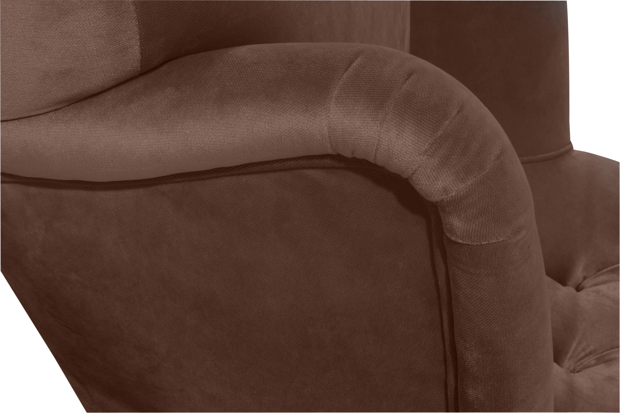 Max Winzer® Chesterfield-Sessel »Bradley, Loungesessel, Chesterfield Optik in aktuellen Farben, bequem«, hohe Rückenlehne mit edler Knopfheftung, Retro und modern, hoher Fuß