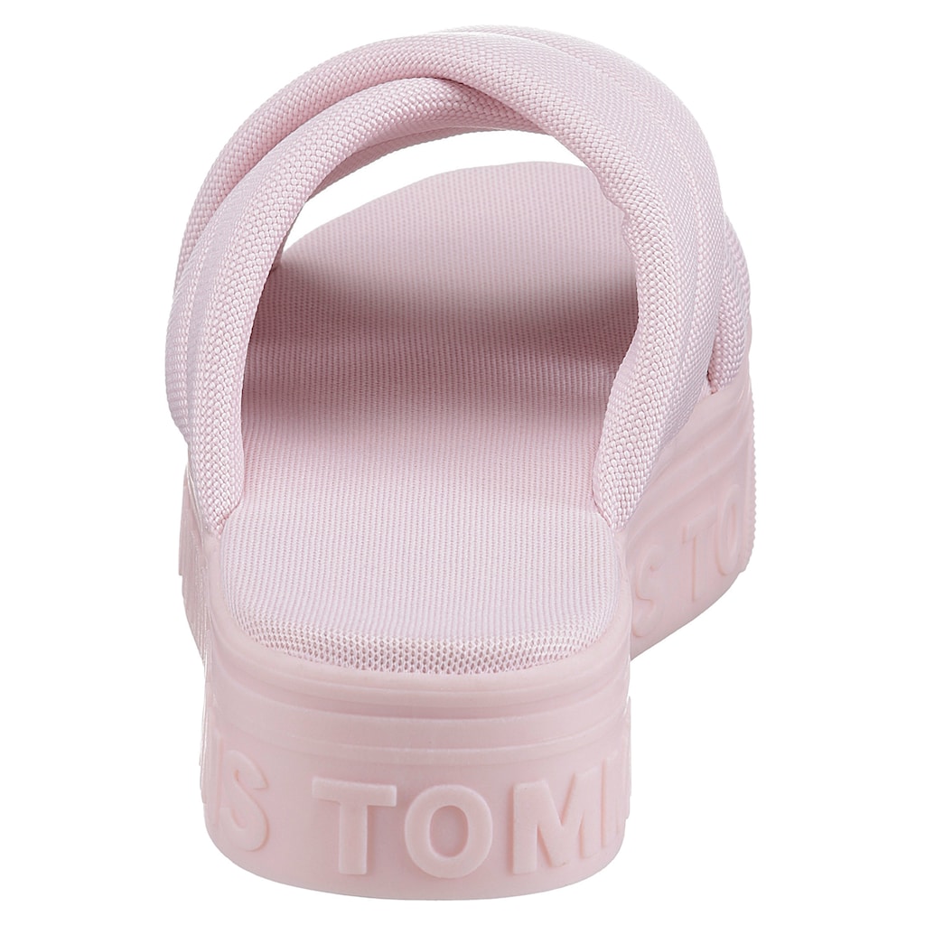Tommy Jeans Pantolette »TOMMY JEANS FLTFRM SANDAL«