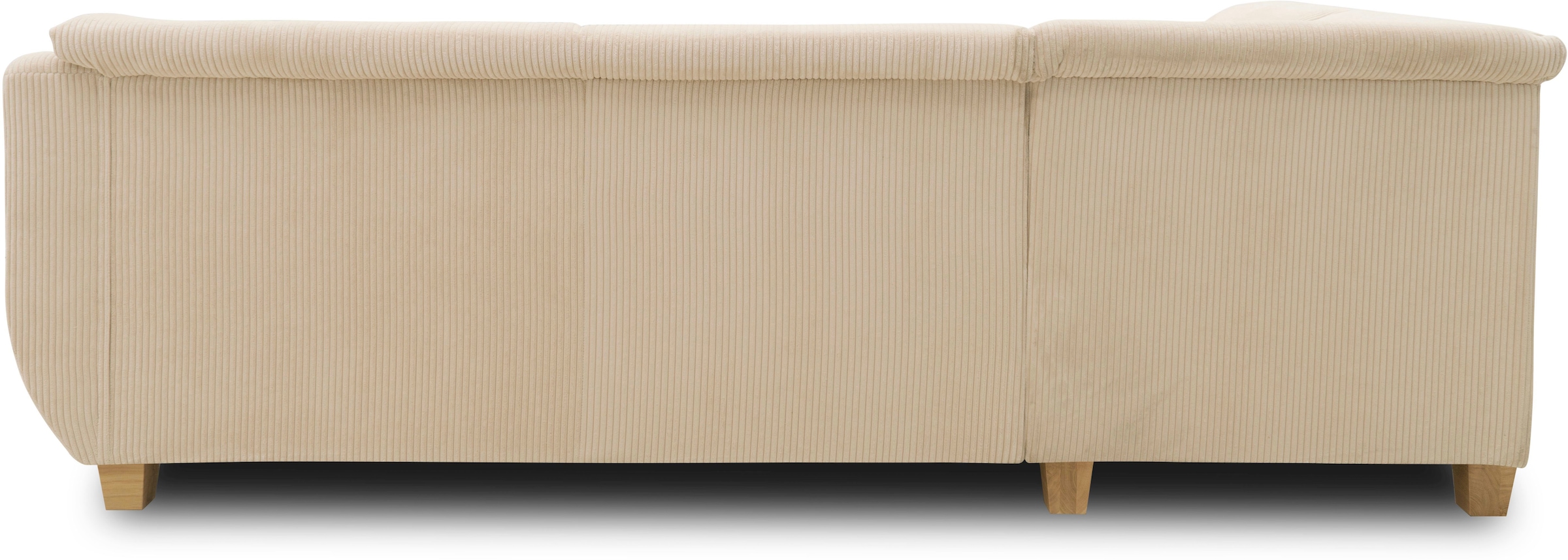 Home affaire Ecksofa »Yesterday Sitzbelastung 140 kg, L-Form«, wahlweise mit Bettfunktion, auch in Cord