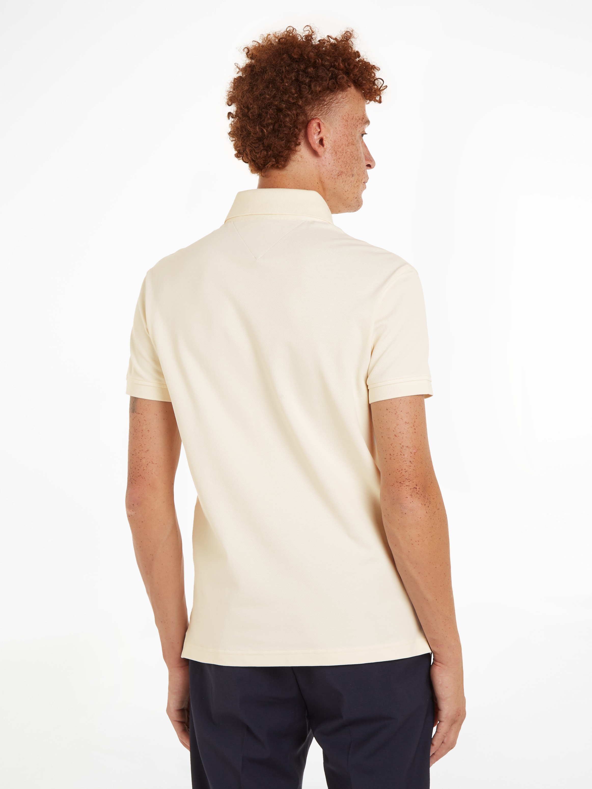 Tommy Hilfiger Poloshirt »1985 SLIM POLO«, aus leicht strukturiertem Piqué-Material