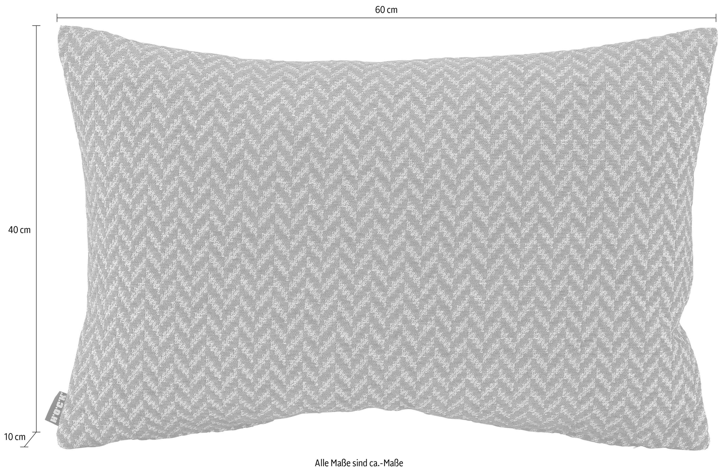 H.O.C.K. Dekokissen »Zircono« mit Ethnomuster, Kissenhülle mit Füllung, 1 Stück