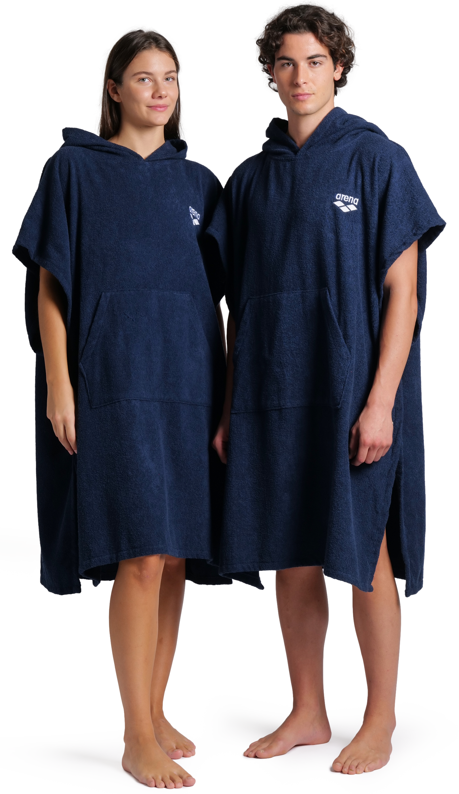 Arena Badeponcho »arena Unisex Baumwoll Poncho Bademantel« 1 Stk. Duschen, Strand, Sport, Schwimmbad, Sauna, Baumwolle, Unisex, bequem