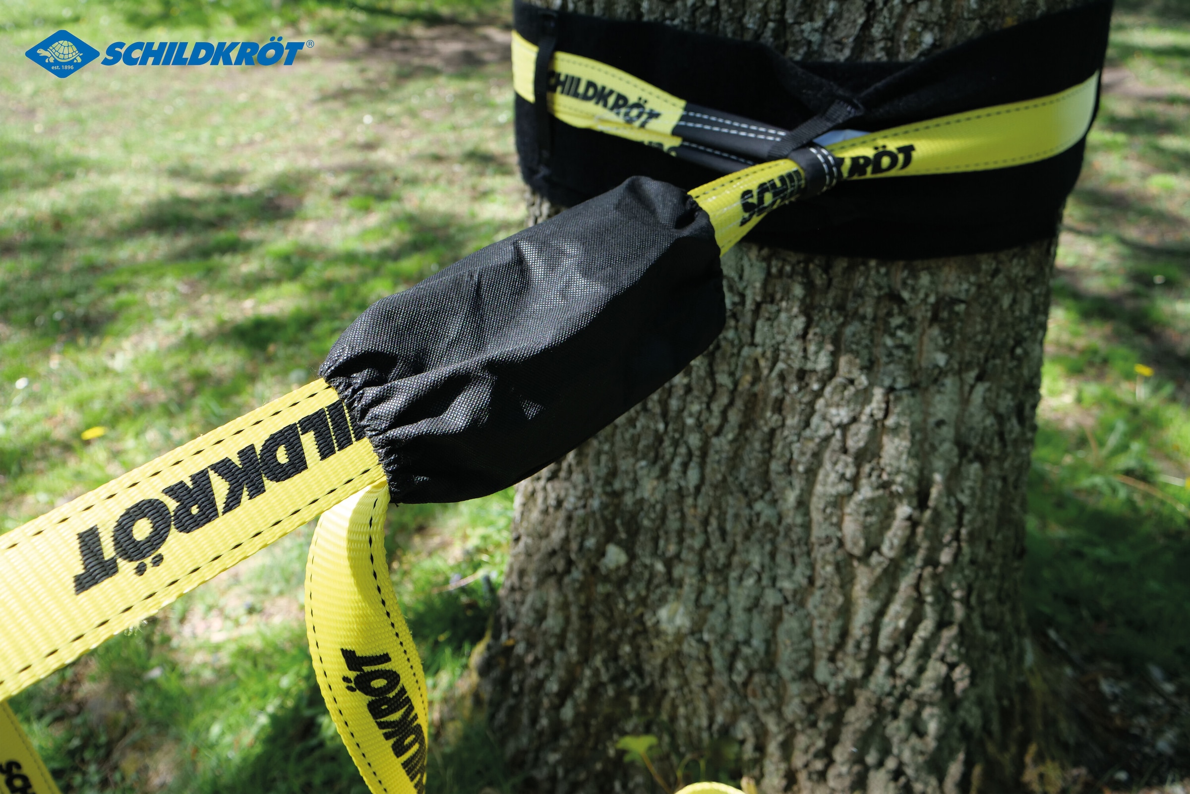 Schildkröt Balancetrainer »Schildkröt Slackline inkl. gratis Teaching Line«, (Set, 5 tlg.)