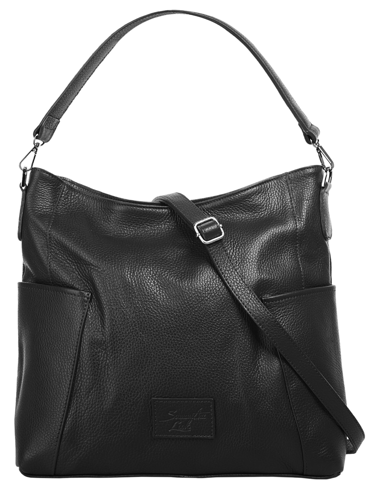 Samantha Look Shopper "SAMANTHA LOOK Damen echt Leder, Made in Italy" echt Leder, Made in Italy