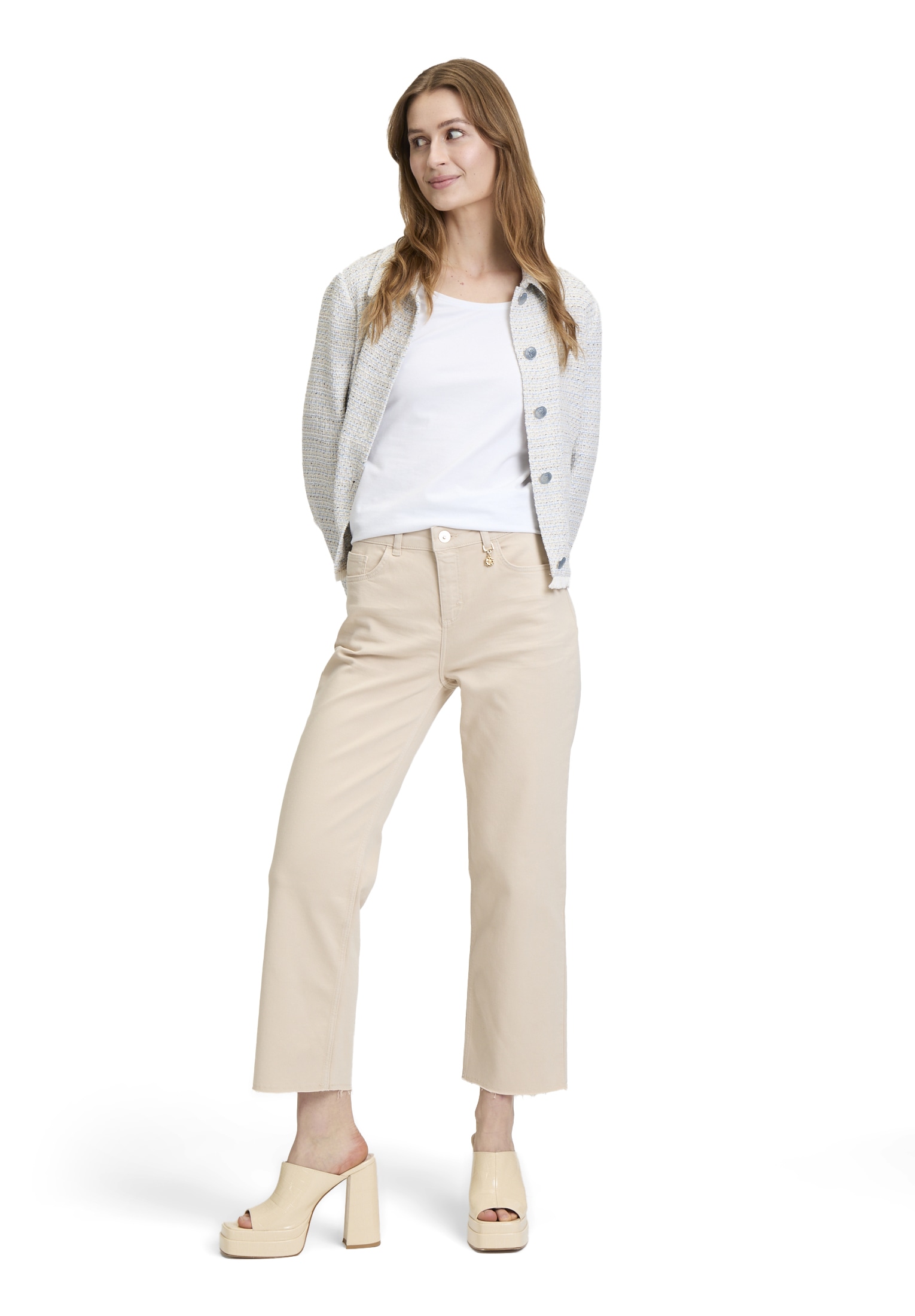 Cartoon Outdoorhose »Basic-Hose mit offenem Saum«