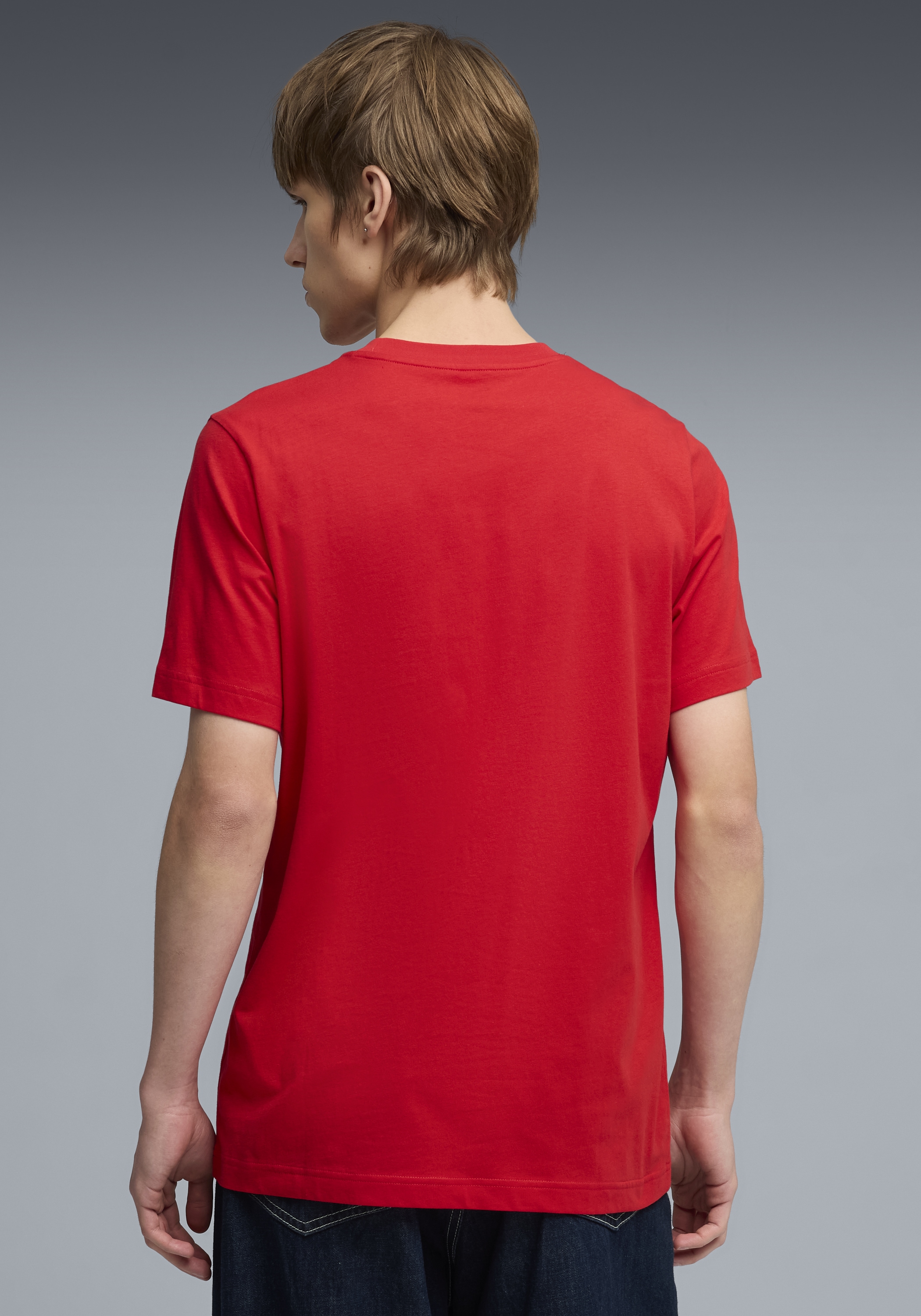 PUMA T-Shirt »ESS 2 COLOR SMALL NO. 1 LOGO TEE« reguläre Passform, Kurzarm, Rundhalsausschnitt