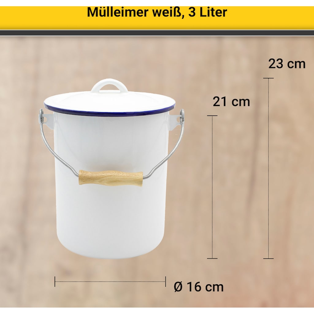 Krüger Mülleimer »Husum«, 1 Behälter