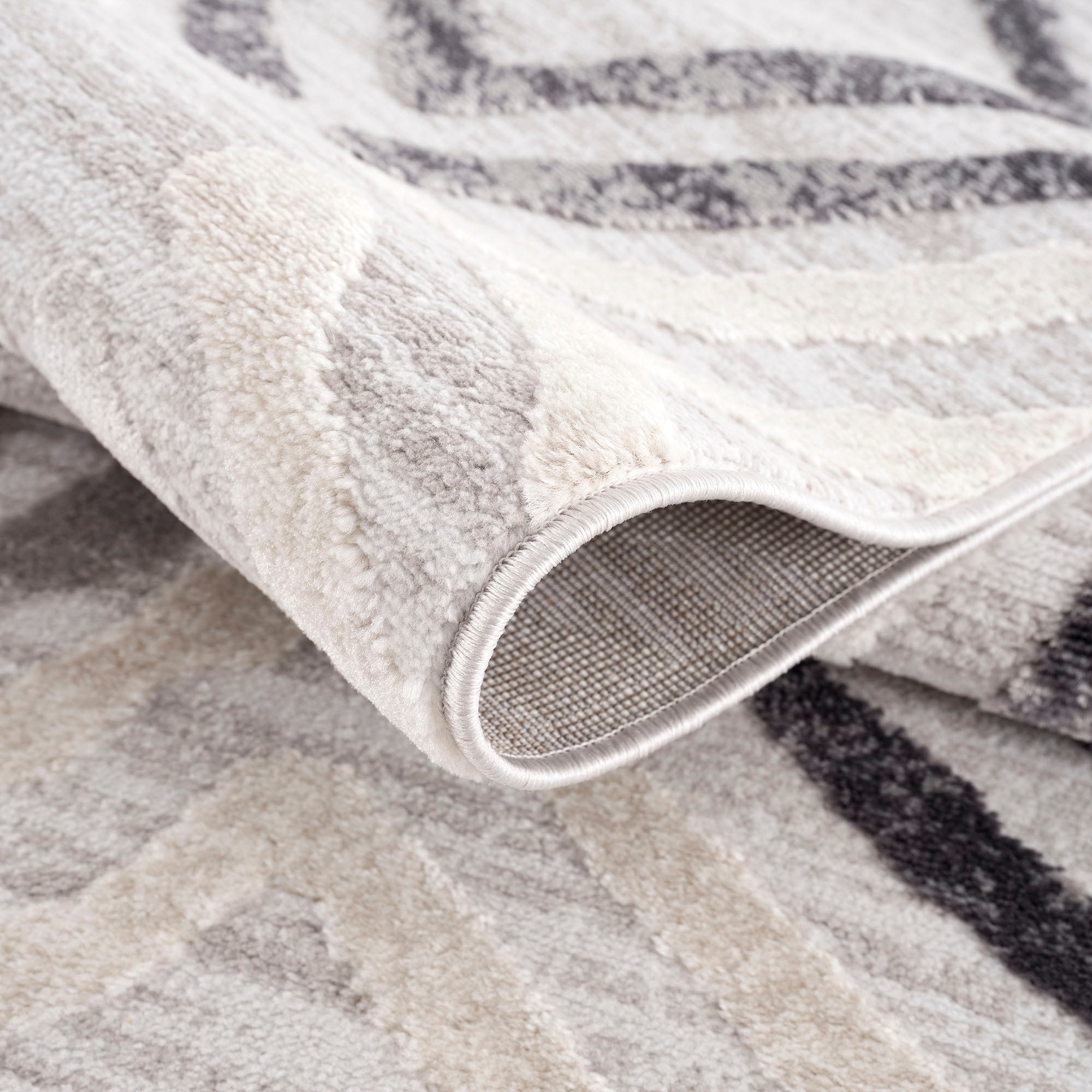 Sanat Teppich »Evra 7005« rechteckig 22 mm Höhe Wohnzimmer, Kurzflor, modern, Läufer