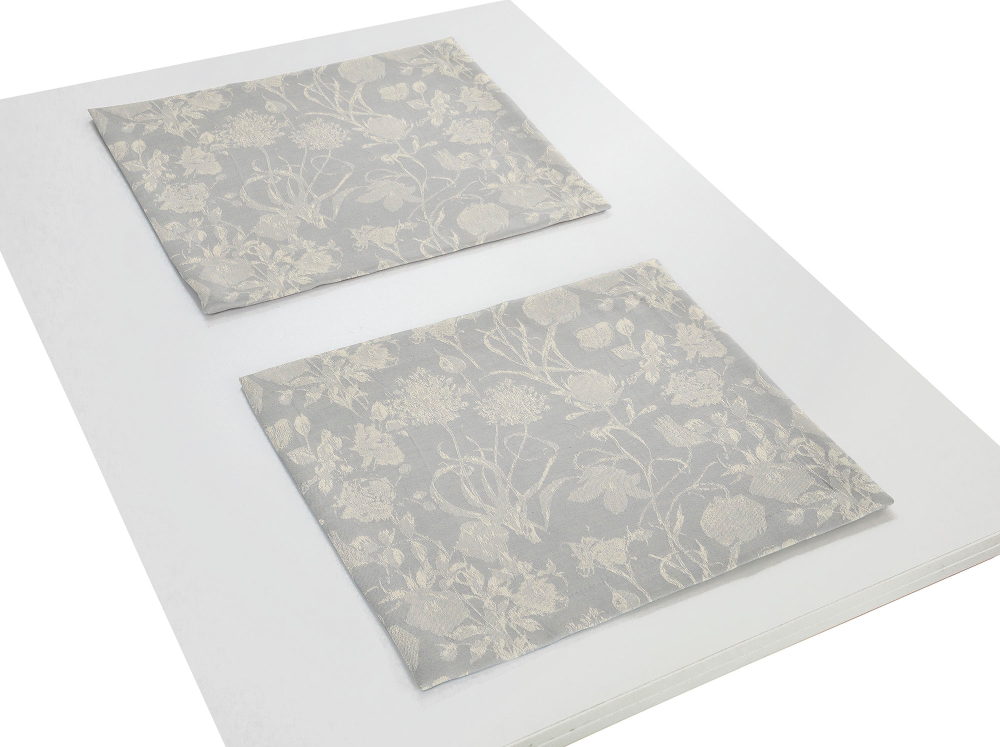 Adam Platzset "Flower Cuveé Light" GOTS organic,zertifiziert durch CERES 0242,Made in Germany