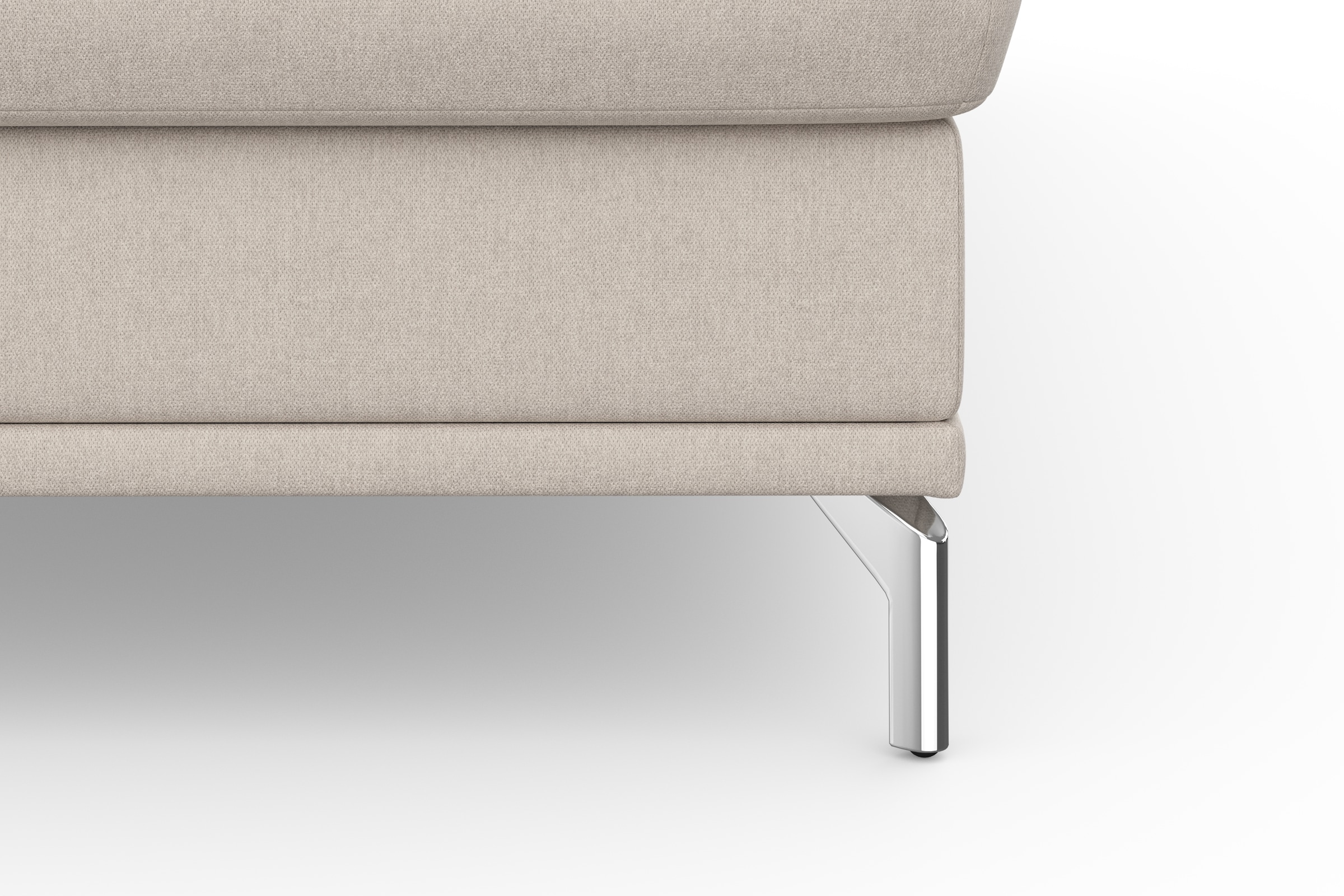 Home affaire Ecksofa »Palm Beach L-Form« Federkern, mit Sitztiefenverstellung, wahlweise mit Bettfunktion