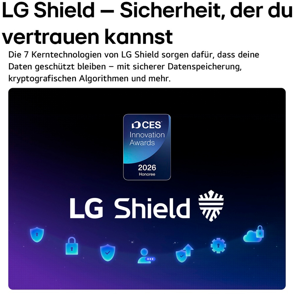 LG OLED-Fernseher »OLED65G67LW« 164 cm/65 ″ Smart-TV