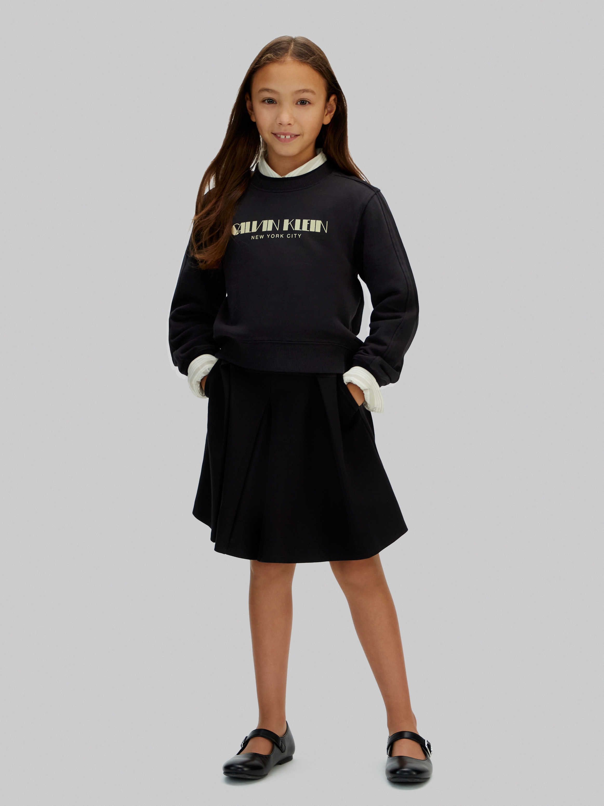 Calvin Klein Jeans Sweatshirt , Regular fit, für Kinder bis 16 Jahre
