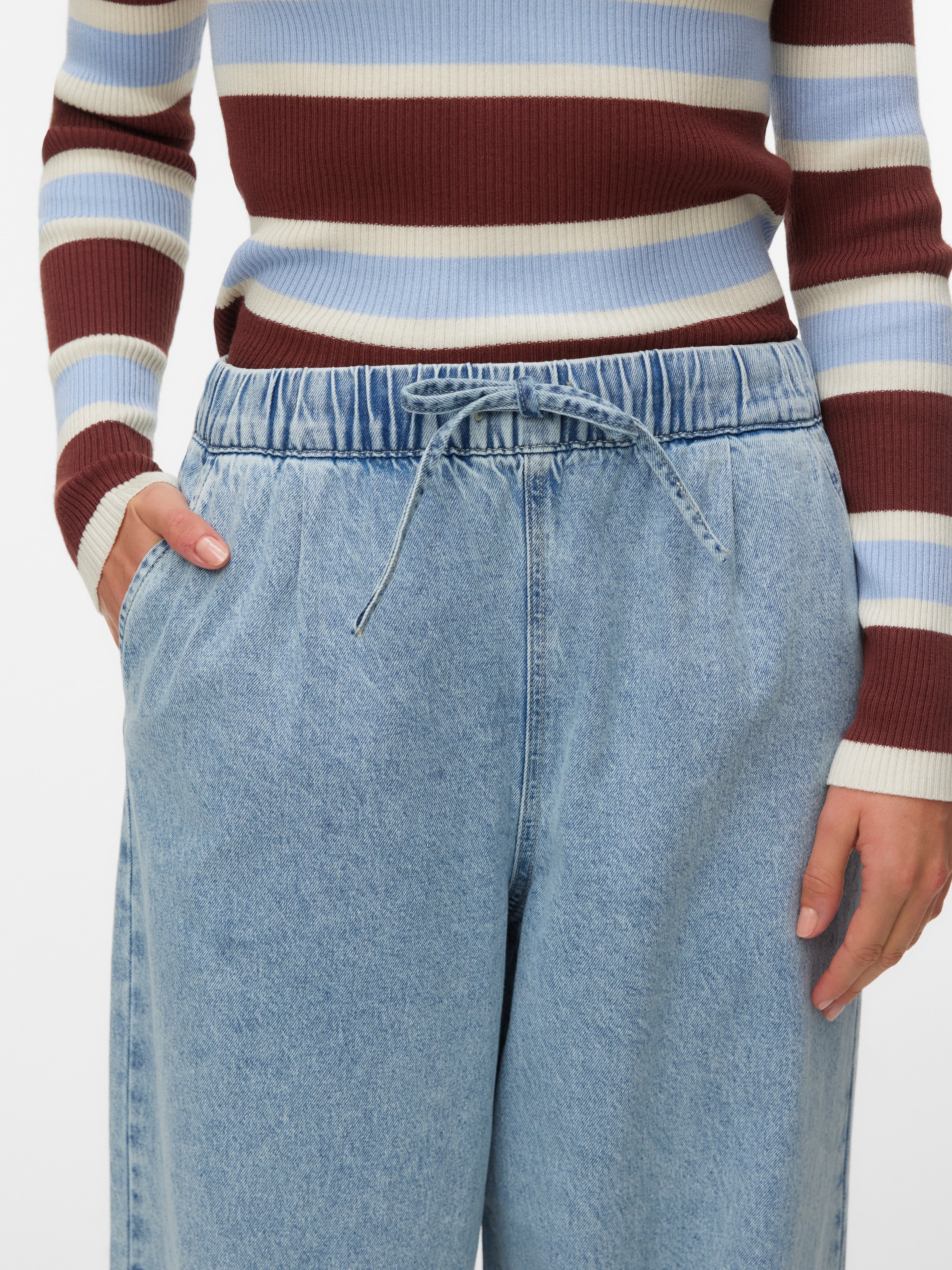 Vero Moda Weite Jeans »VMVALERIA MR WIDE PULL UP JEANS NOOS«