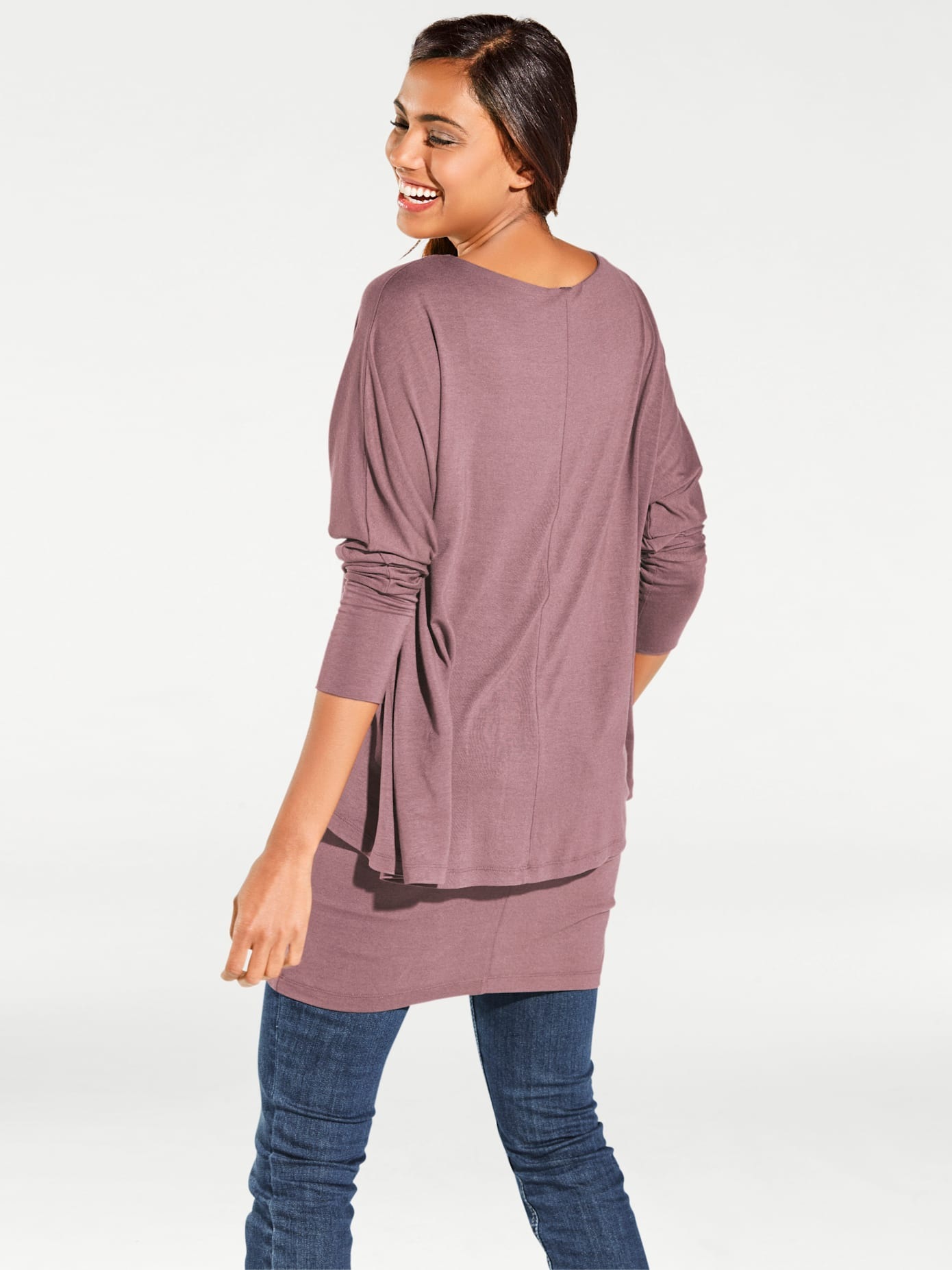 heine Rundhalsshirt »Rundhals-Shirt«, (1 tlg.)