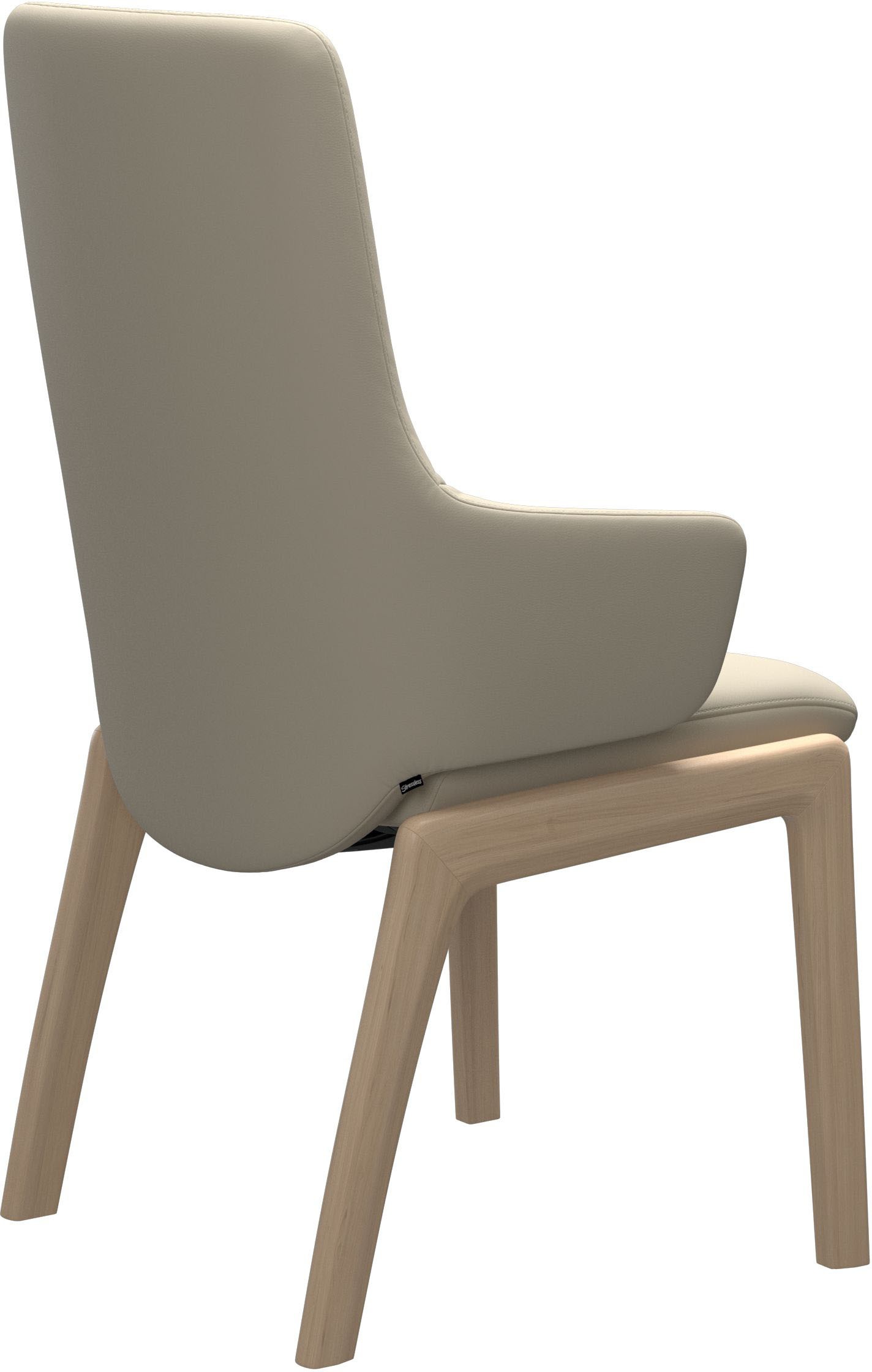 Stressless® Polsterstuhl »Laurel«, Leder BATICK, High Back mit Armlehne, Größe L, mit abgerundeten Beinen in Walnuss