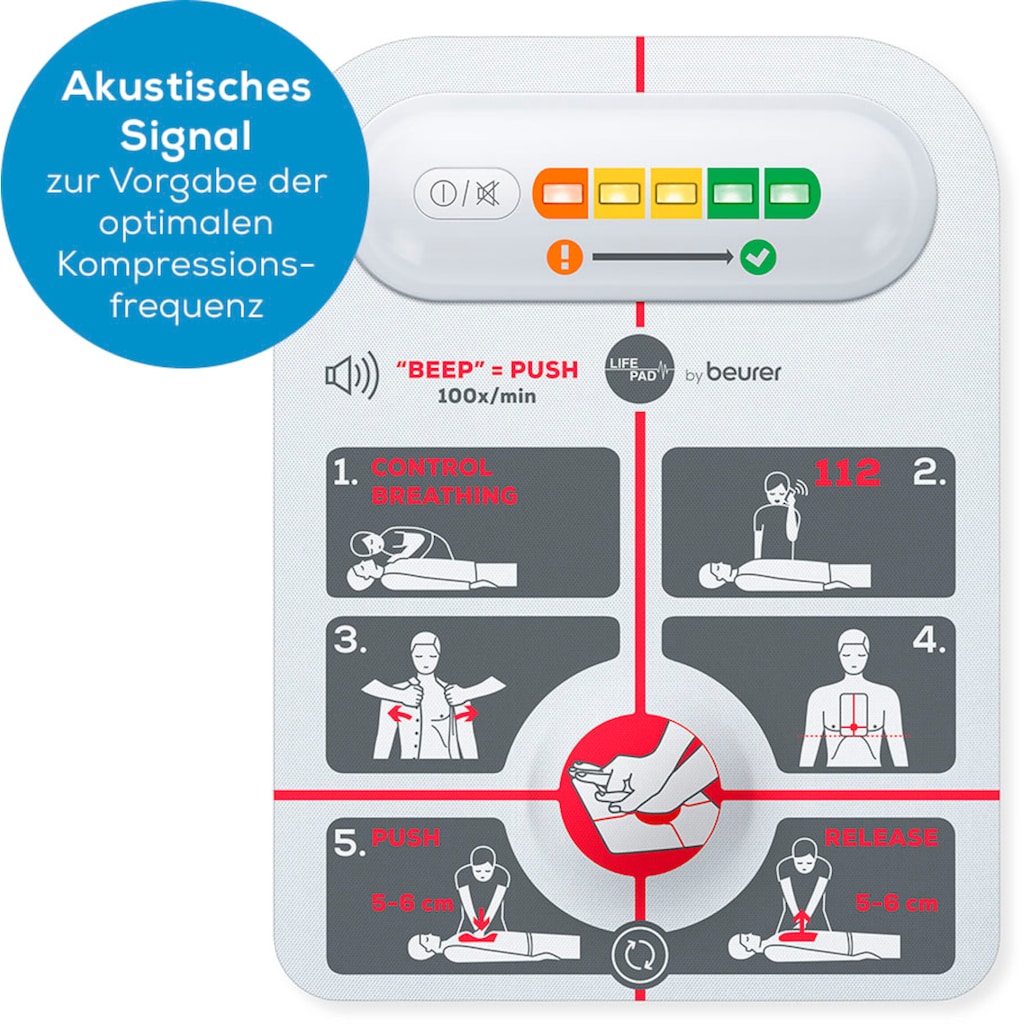 BEURER Reanimationshilfe »RH 112 Life Pad«