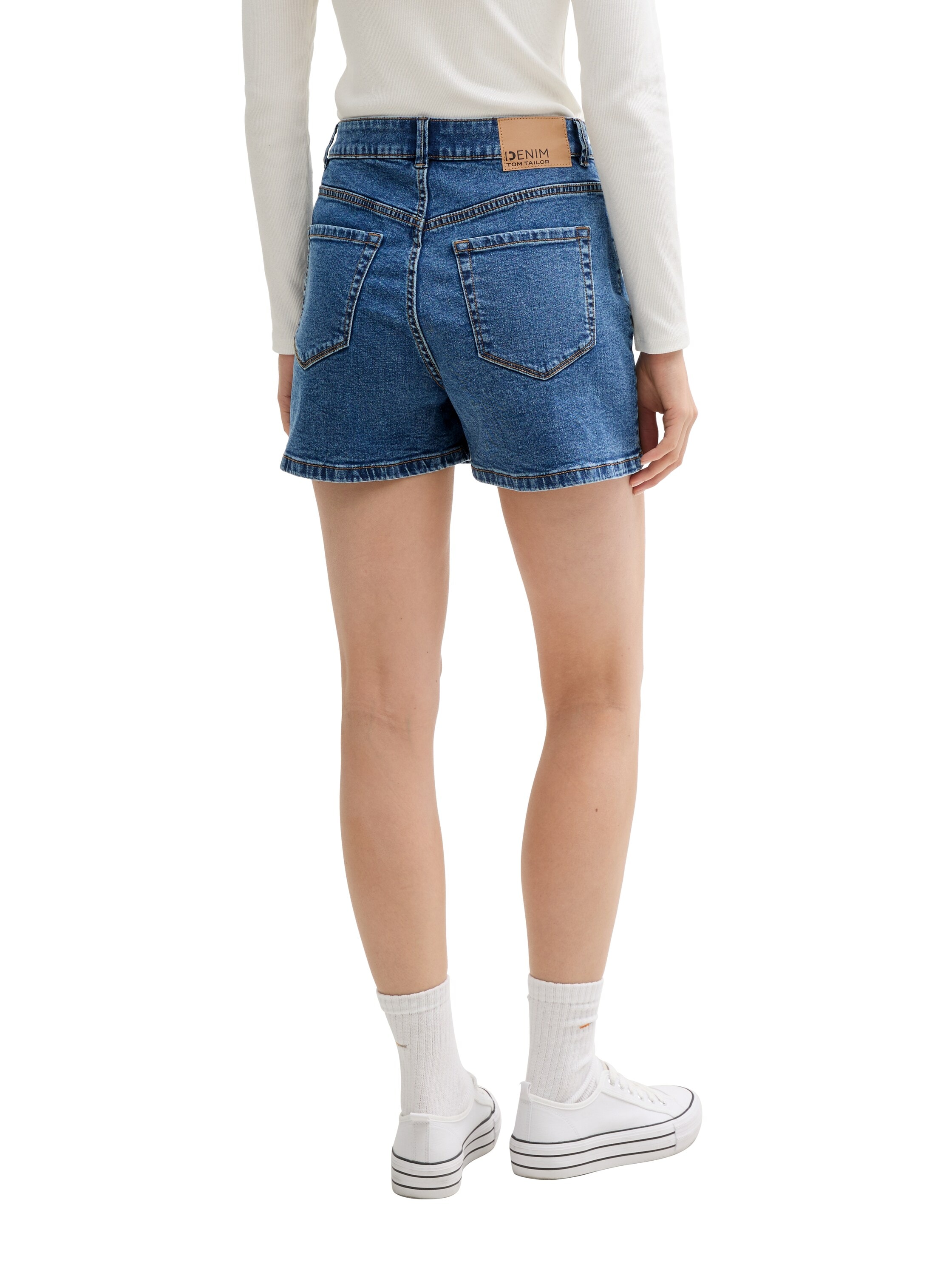 TOM TAILOR Denim Jeansshorts, mit Taschen