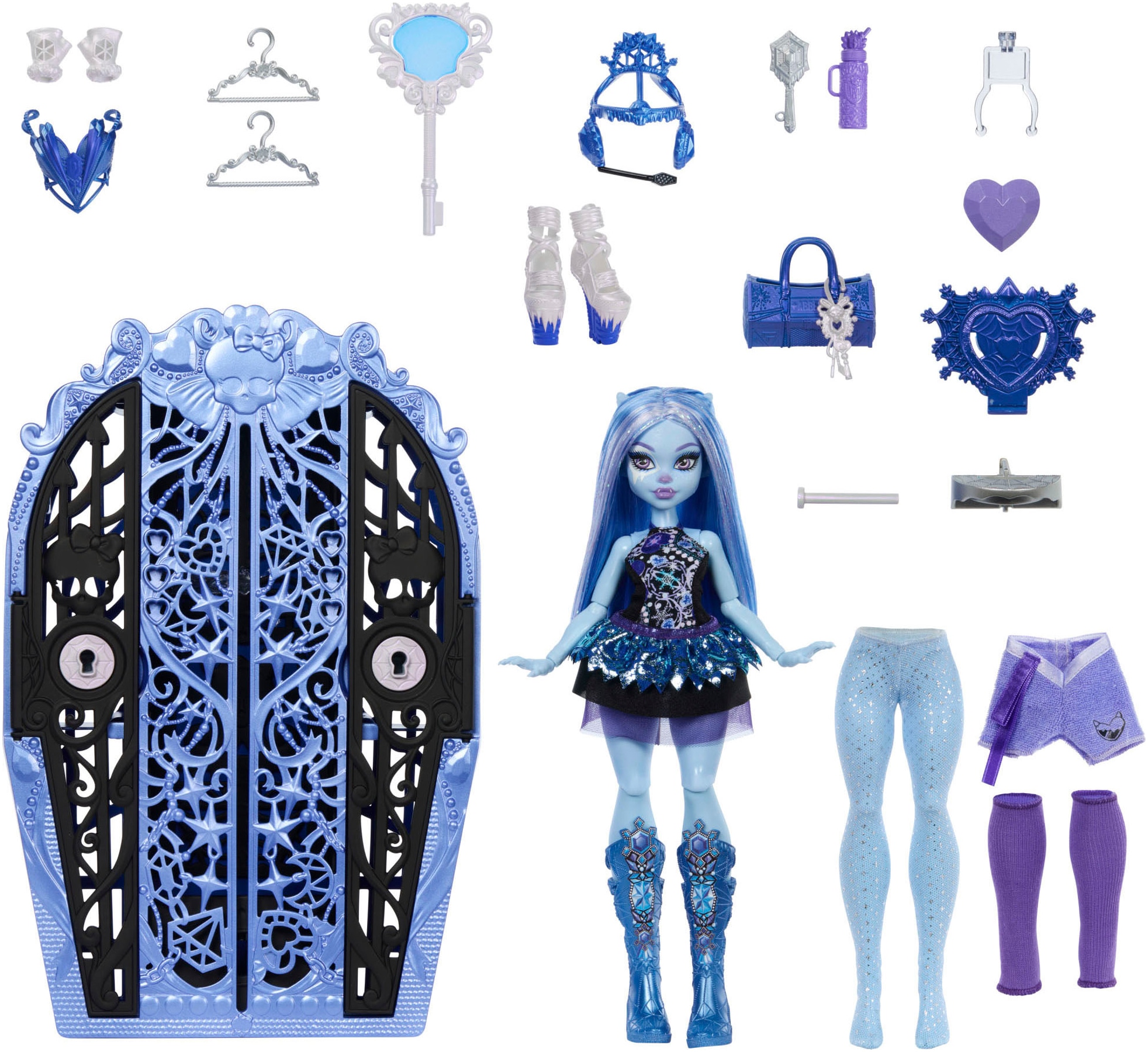 MonsterHigh™ Anziehpuppe »Skulltimate Secrets: Monster Mysteries, Abbey Bominable«