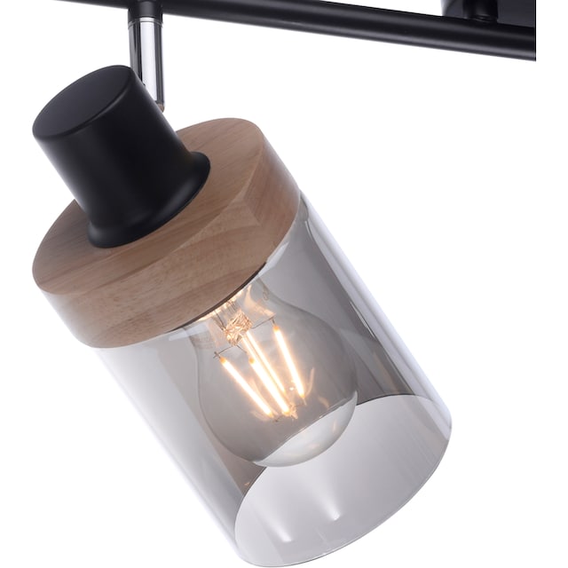 Home affaire Deckenleuchte »Tendon«, 2 flammig-flammig, Wandlampe, drehbar, schwenkbar  Glas, geeignet für Leuchtmittel - E27 online kaufen | mit 3 Jahren XXL  Garantie