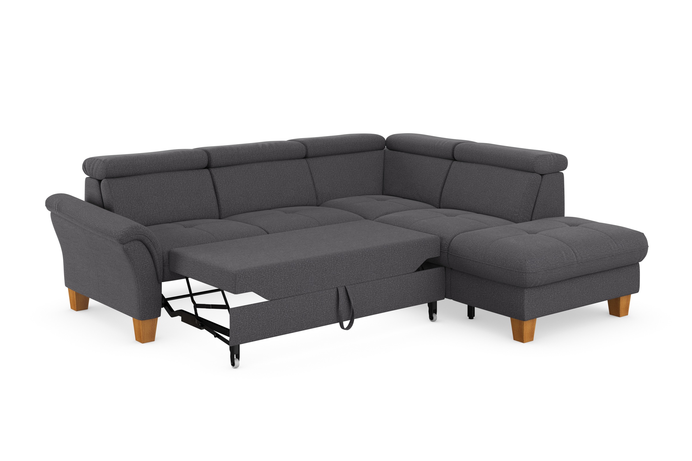 Home affaire Ecksofa »Lindgren L-Form«, wahlweise mit TV-Funktion, Stauraum und Kopfteilverstellung