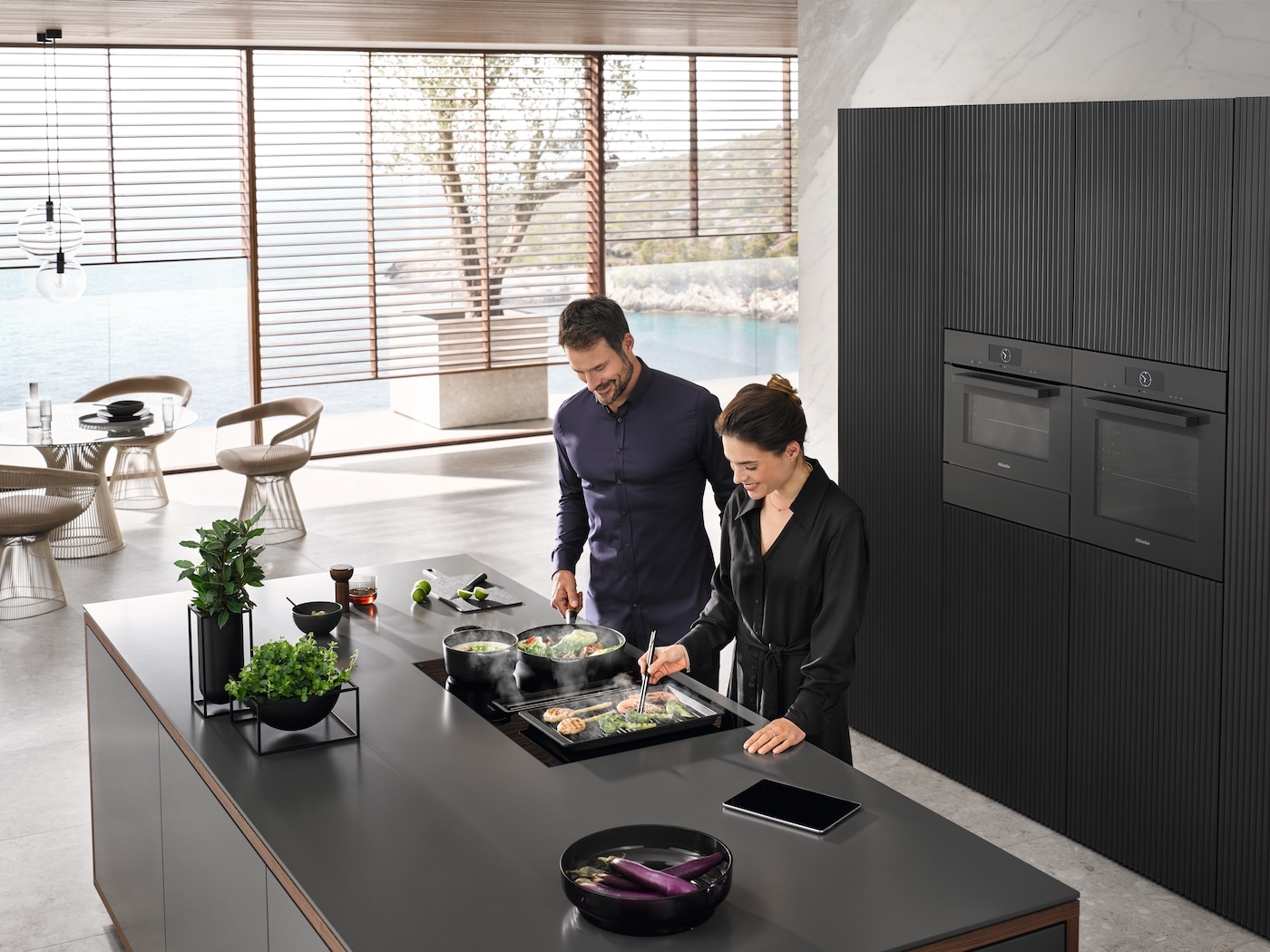 Miele Kochfeld mit Dunstabzug »KMDA 7473 FL-U Silence«